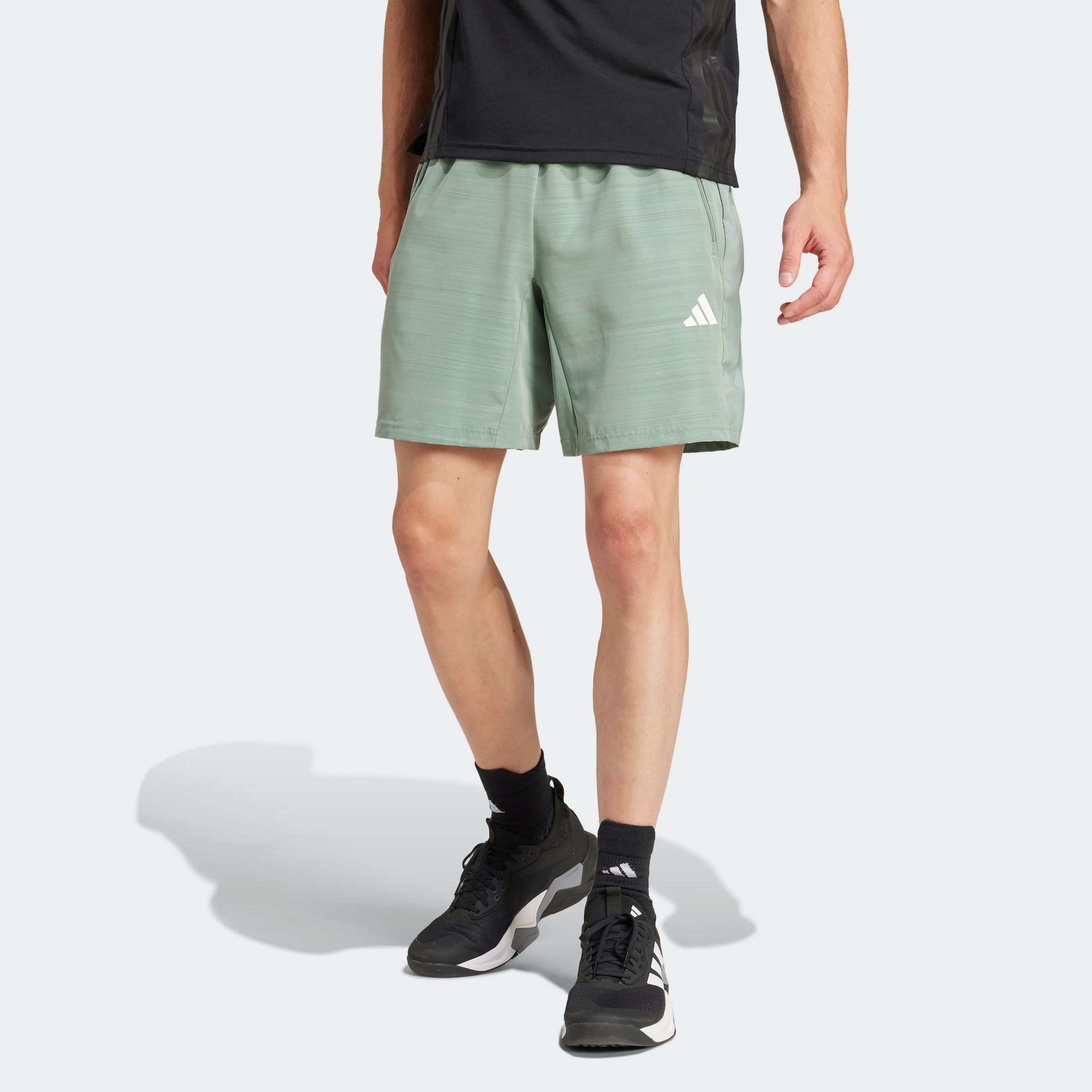 adidas Performance Short TR-ES WV MEL S (1-delig) heren bermuda broeken maat XXXL groen