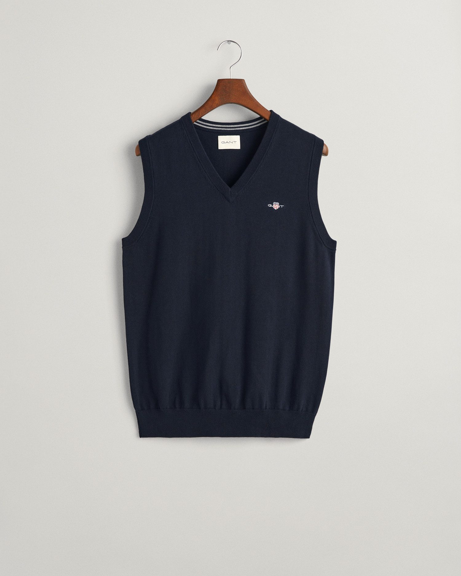 Gant Slip-over CLASSIC COTTON SLIPOVER Premium pullunder van zachte 100% katoen, mouwloos