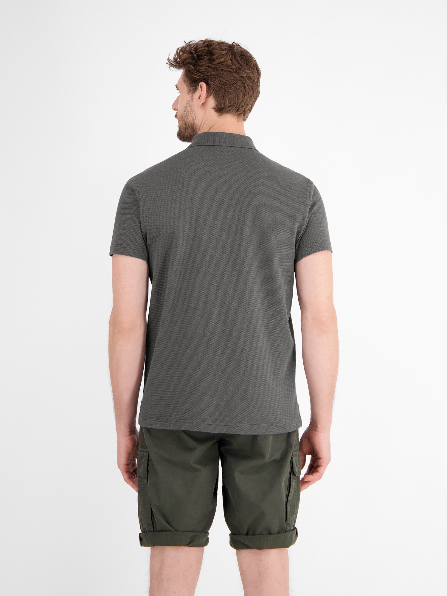 Lerros Poloshirt LERROS Poloshirt in zachte wafelpiqué kwaliteit