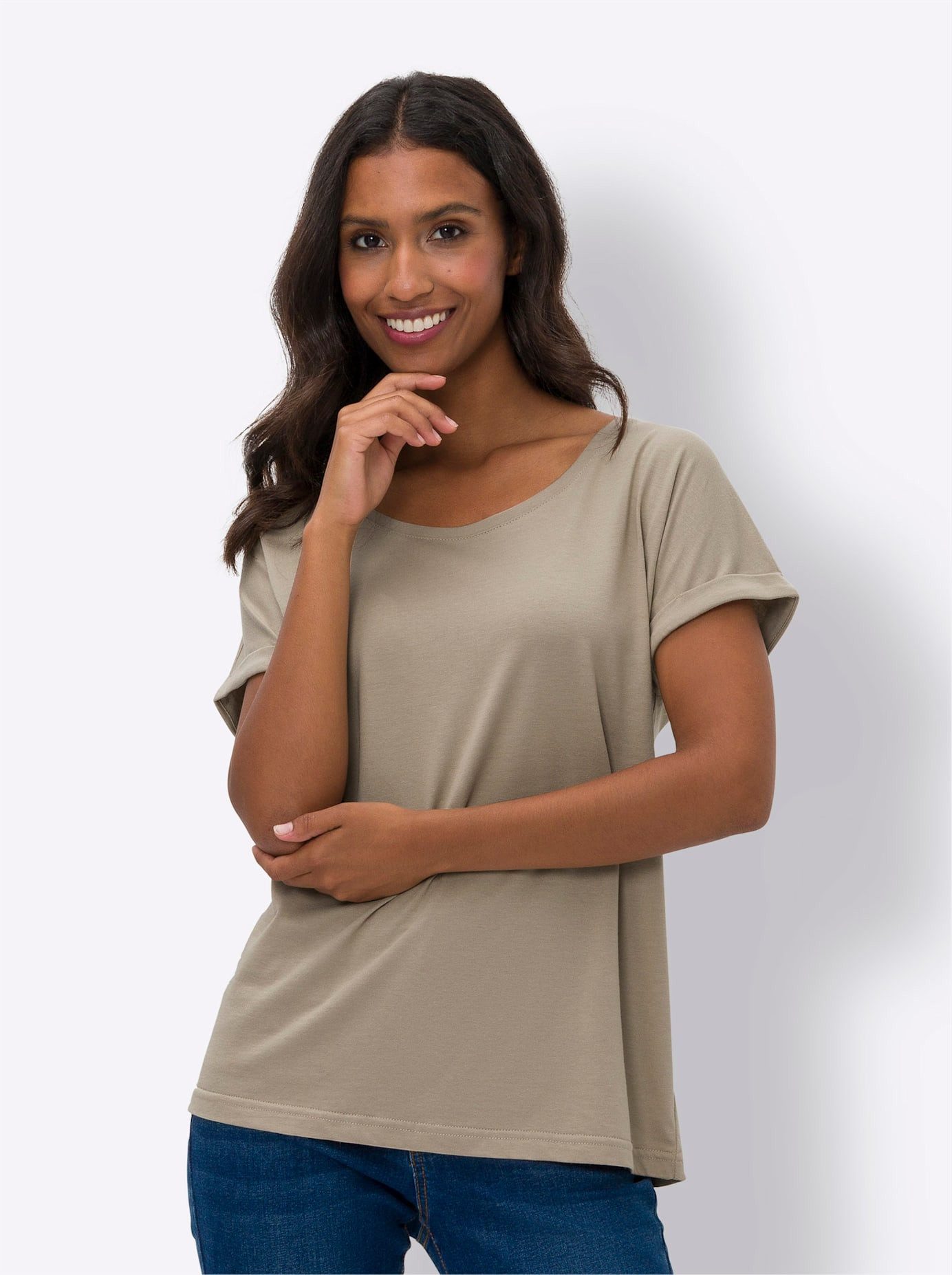 heine Shirt met korte mouwen Shirt (1-delig)