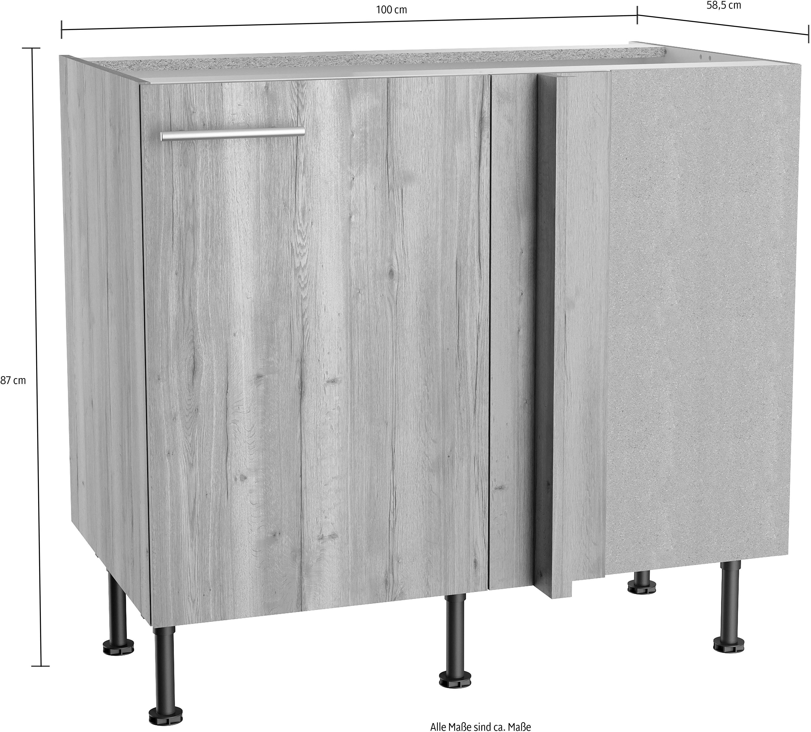 OPTIFIT Hoekonderkast Klara Breedte 100 x 65 cm