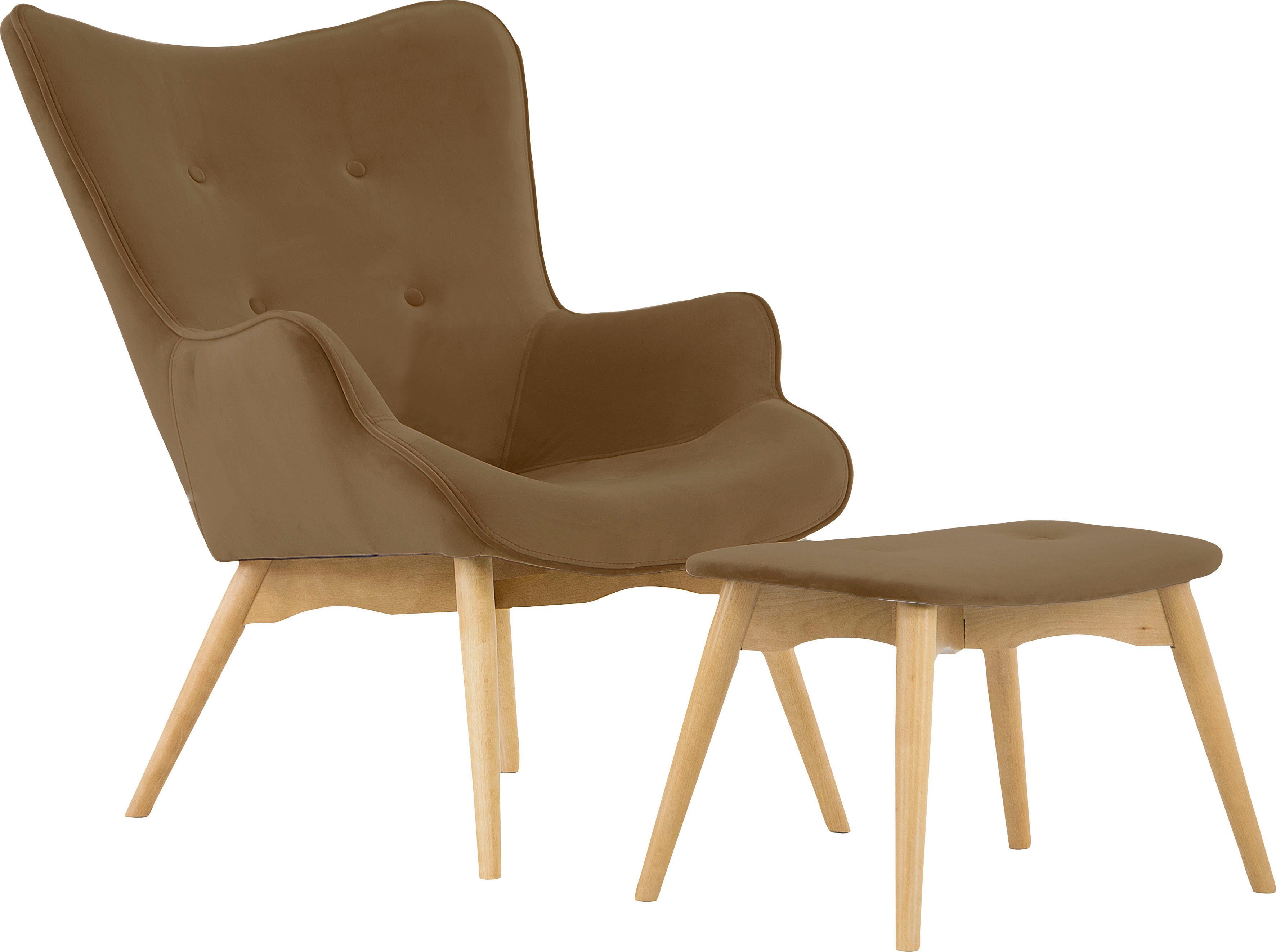 andas Fauteuil Egense naar keuze met of zonder hocker