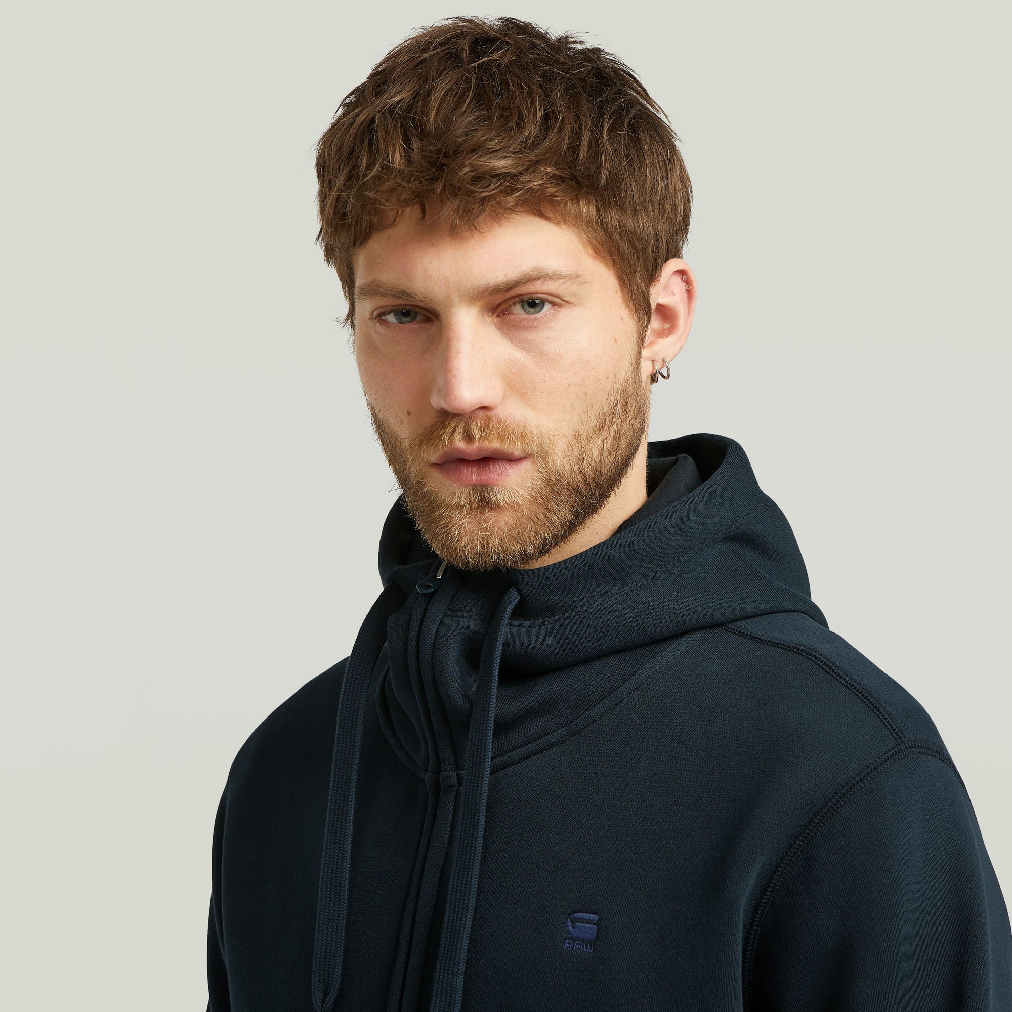 G-Star RAW Capuchonsweatvest Premium Basic Hooded Zip Sweater
