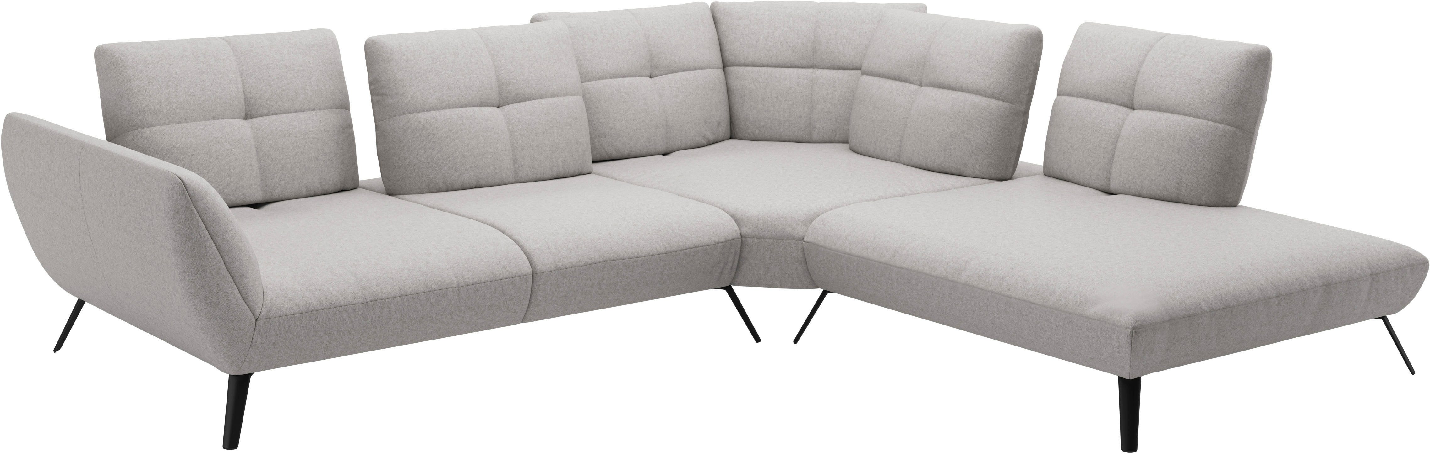 Places of Style Hoekbank Mikado L-vorm incl. zitdiepteverstelling en armleuningverstelling