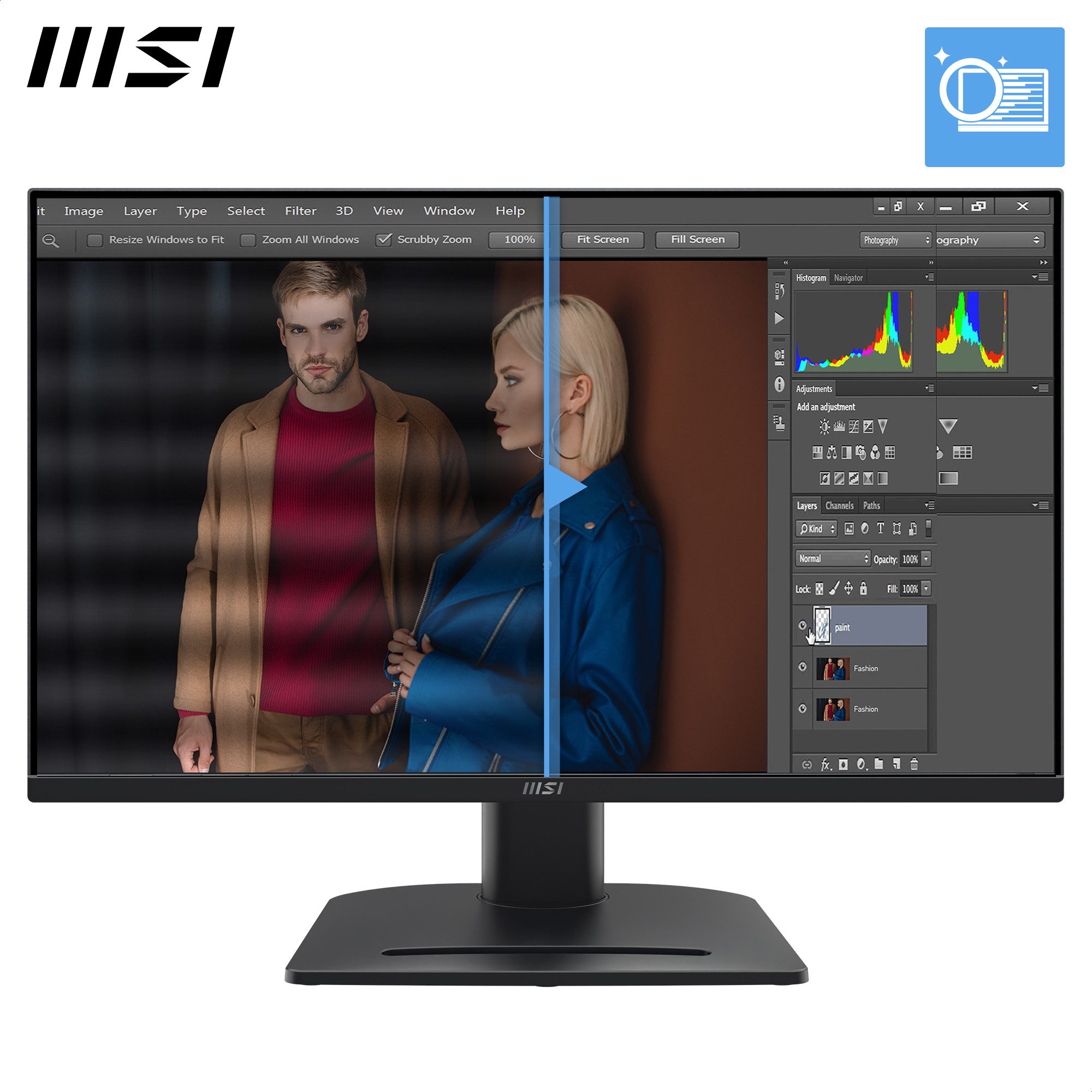 MSI Gaming-monitor PRO MP275PG, 69 cm / 27", Full HD