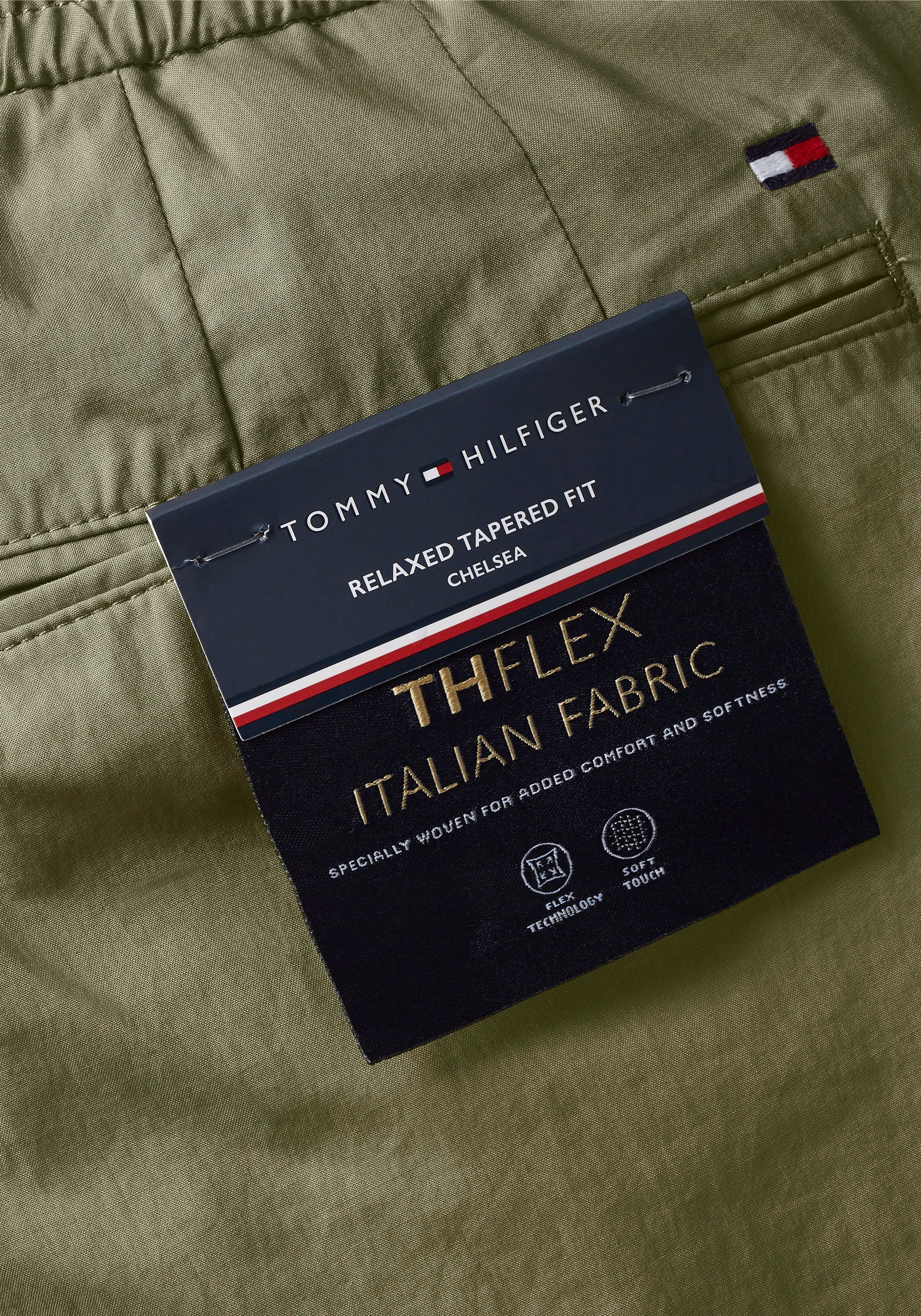 Tommy Hilfiger Paperbag-broek CHELSEA POPLIN PAPERTOUCH PO