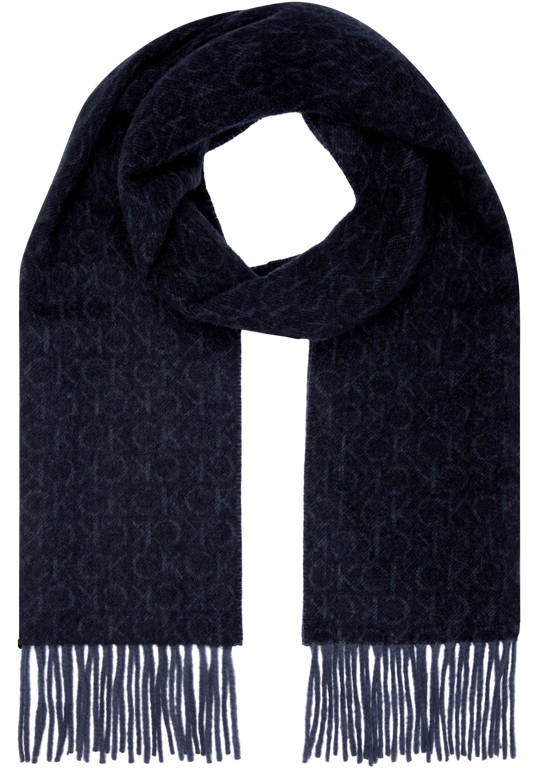 Calvin Klein Sjaal CLASSIC WOOL SCARF MONOGRAM