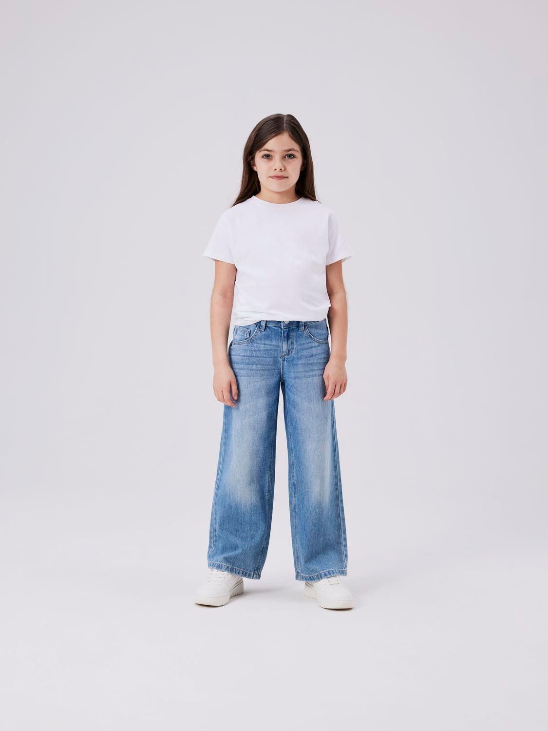Name It Wijde jeans NKFROSE WIDE JEANS 5529-BE NOOS