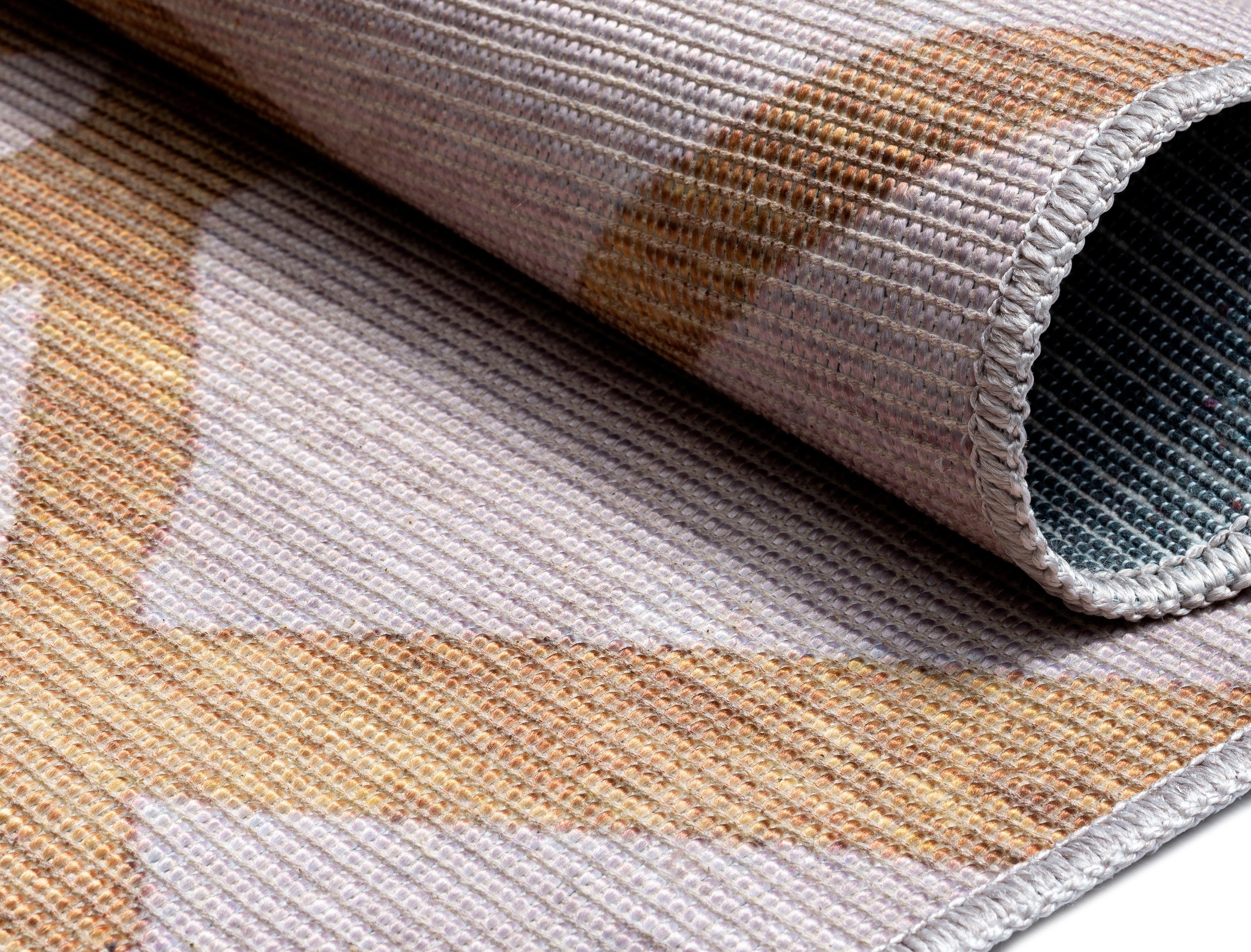 Myflair Möbel & Accessoires Vloerkleed Nola voorraadopruiming bedrukt, modern ontwerp, geschikt voor binnen- en buitengebruik, wasbaar