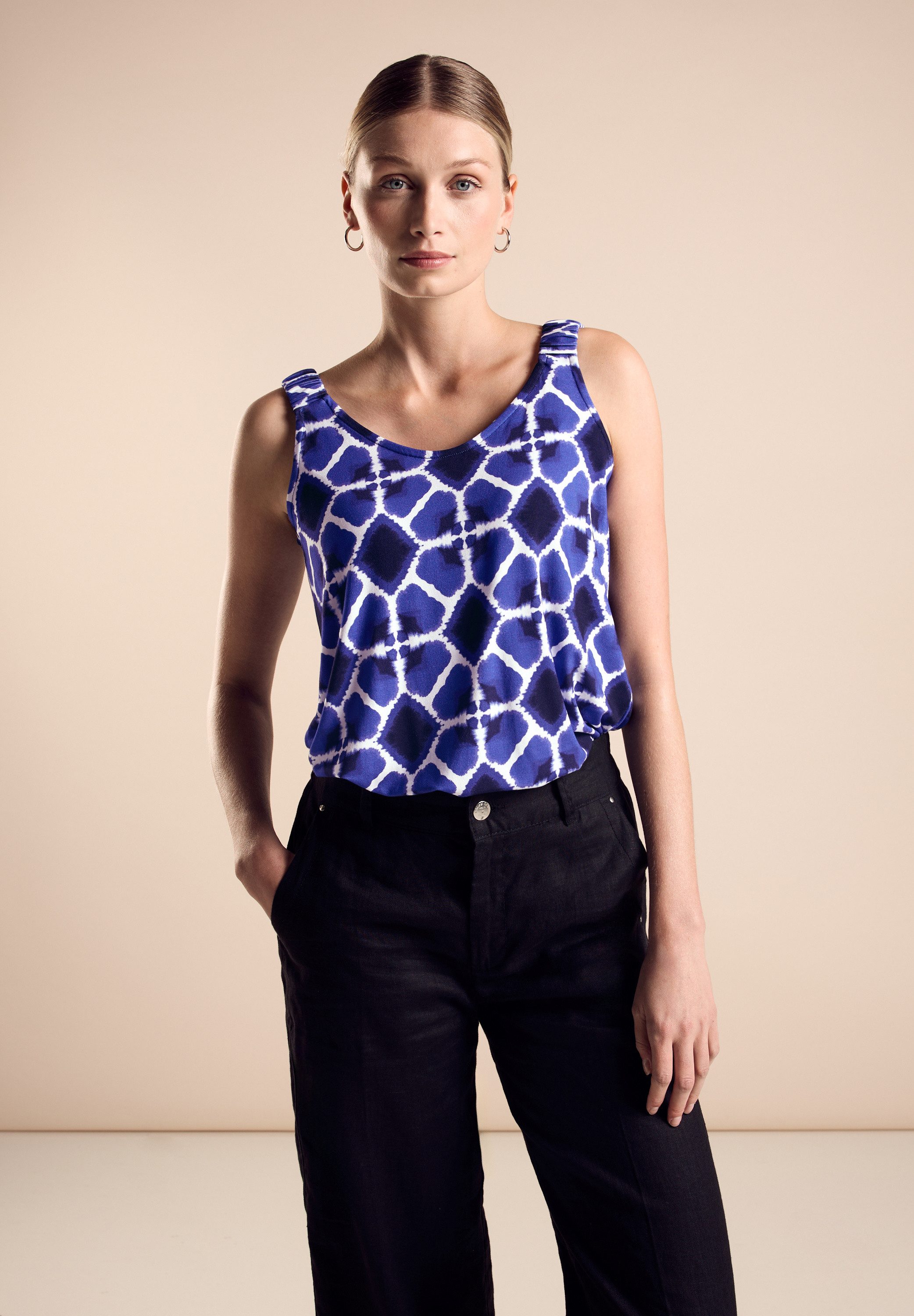 STREET ONE Shirttop met print all-over