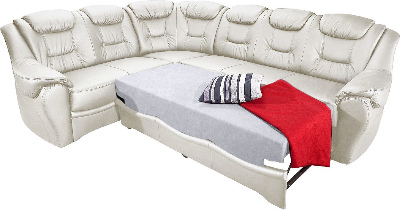 sit&more Hoekbank Bellevue L-vorm optioneel met slaapfunctie