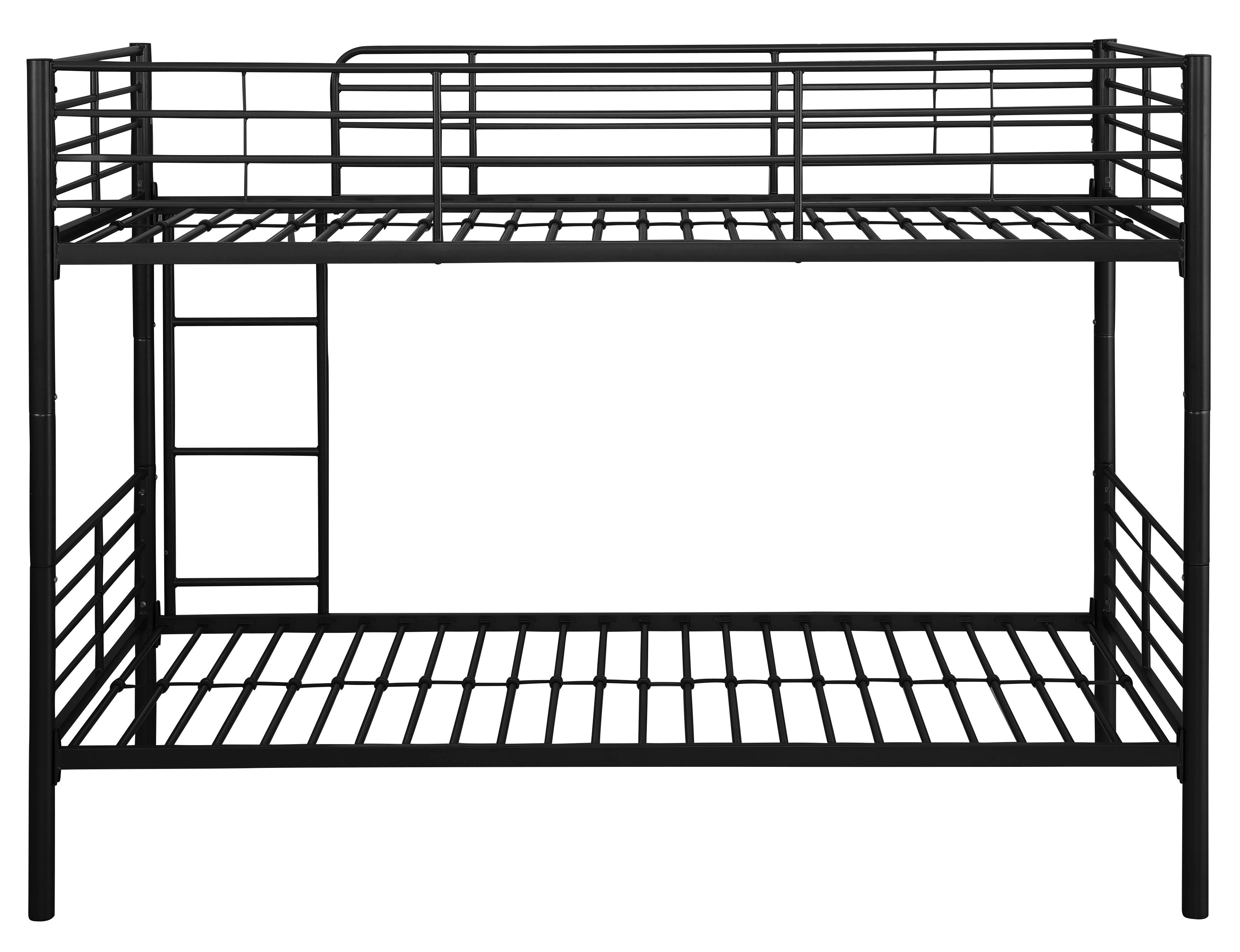 Lüttenhütt Stapelbed Hayo, ons topaanbod tegen de LAAGSTE PRIJS, metalen bed, stapelbed perfect voor kleine ruimtes, meerdere kleuren(b/d/h) ca. 208/97/160 cm