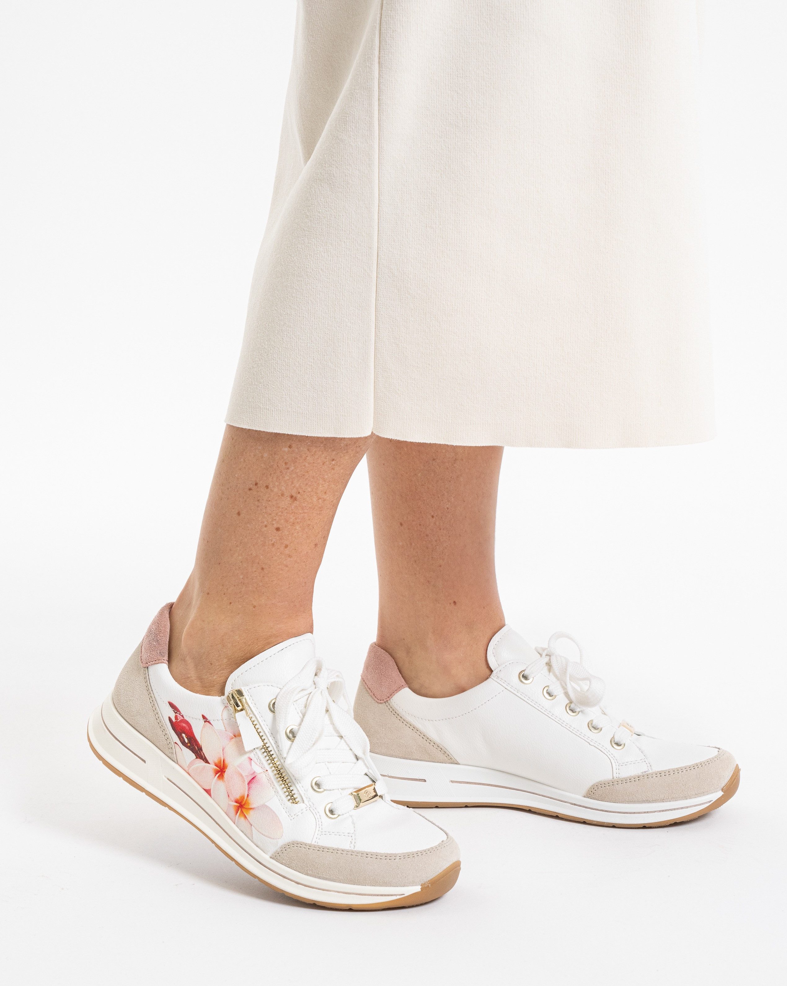 Ara Sneakers OSAKA , wig sneaker, veterschoen in comfortwijdte h (= zeer breed)