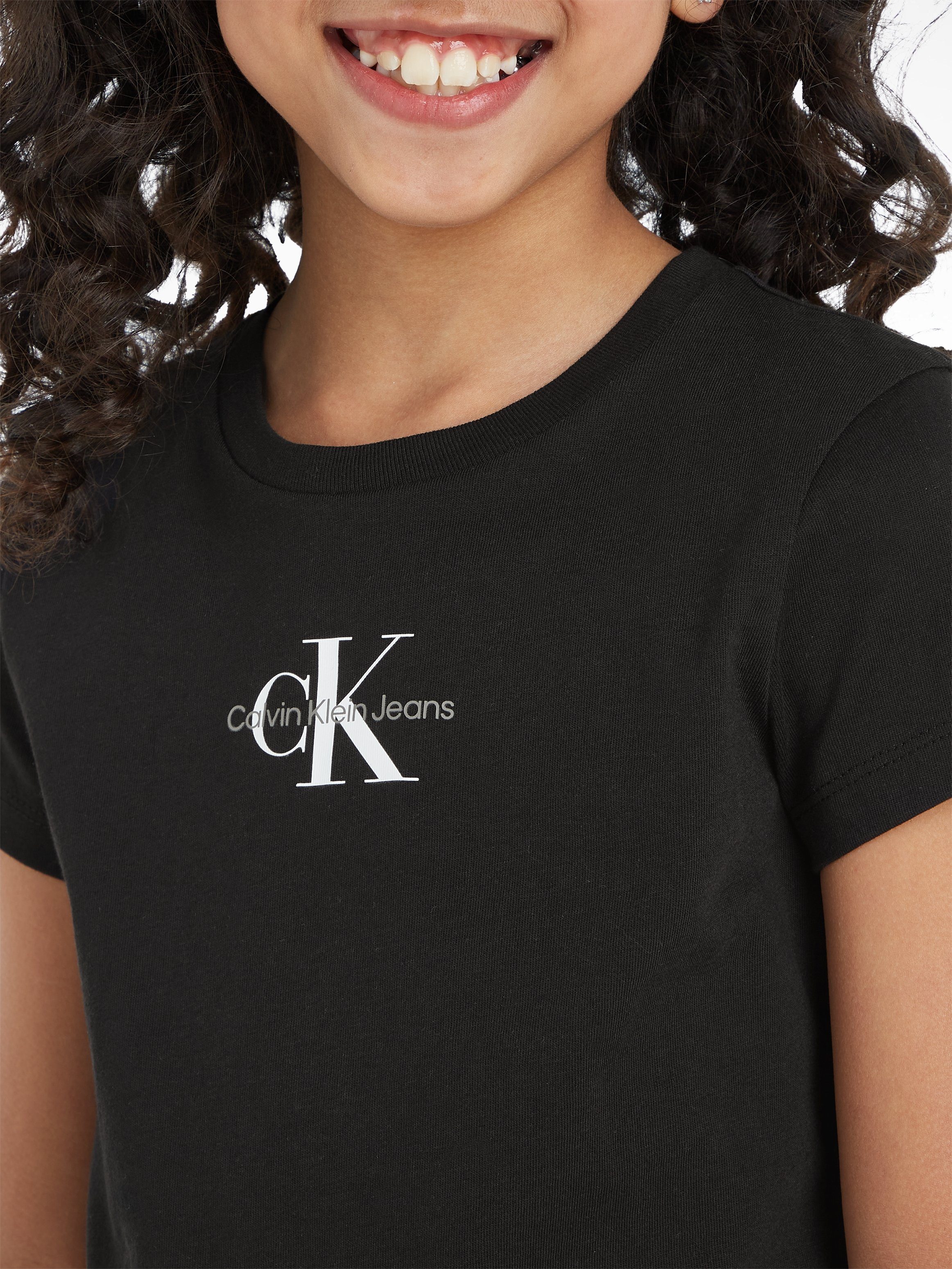 Calvin Klein T-shirt MICRO MONOGRAM TOP voor kinderen tot 16 jaar