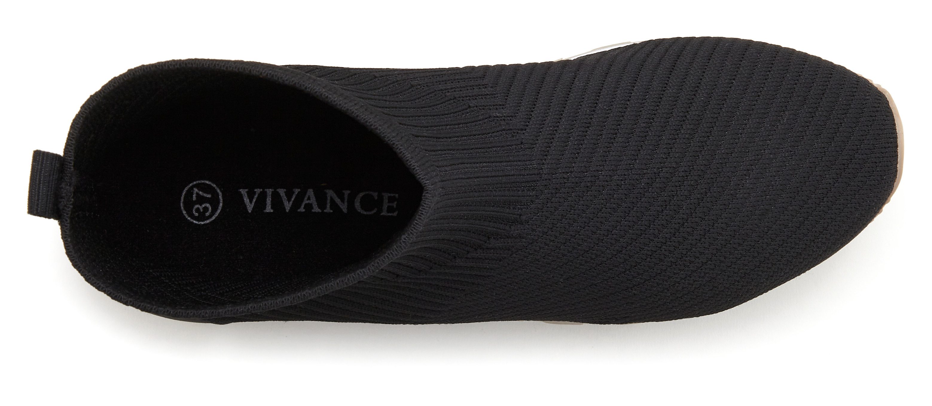 Vivance Sneakers van elastisch materiaal, om in te glijden vegan