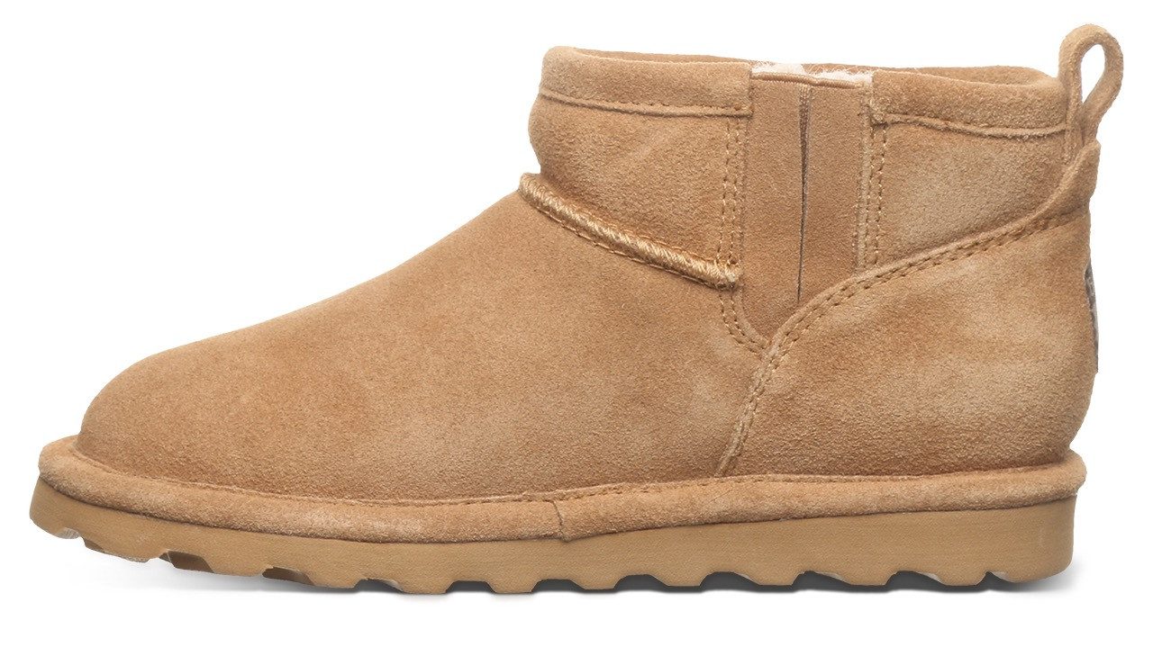 Bearpaw Winterlaarzen SHORTY YOUTH winterlaarzen, instaplaarzen, kinderschoenen met schapenwol