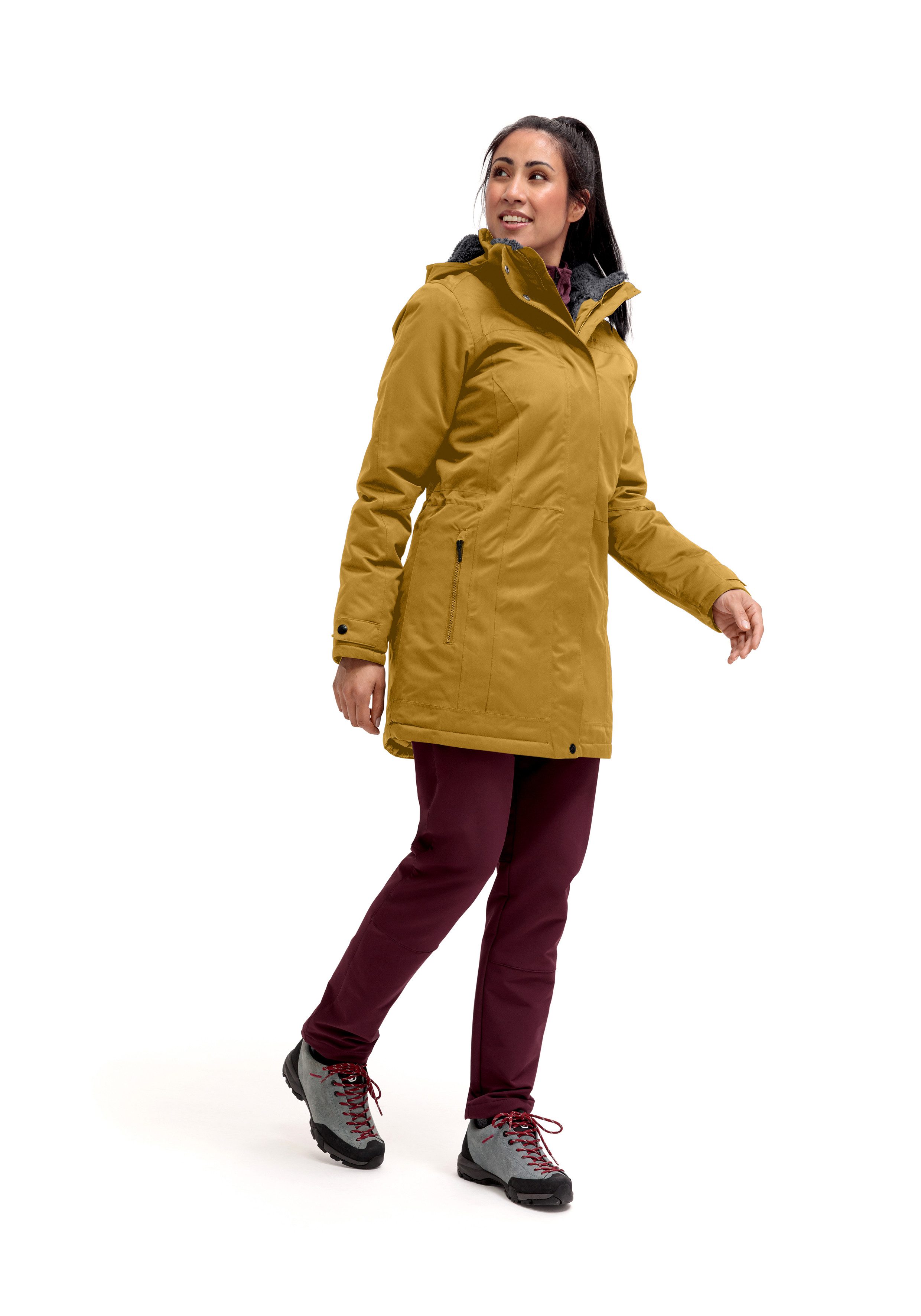 Maier Sports Functioneel jack Lisa 2.1 Dames mantel, ademende wintermantel, 2 ritszakken, regular fit