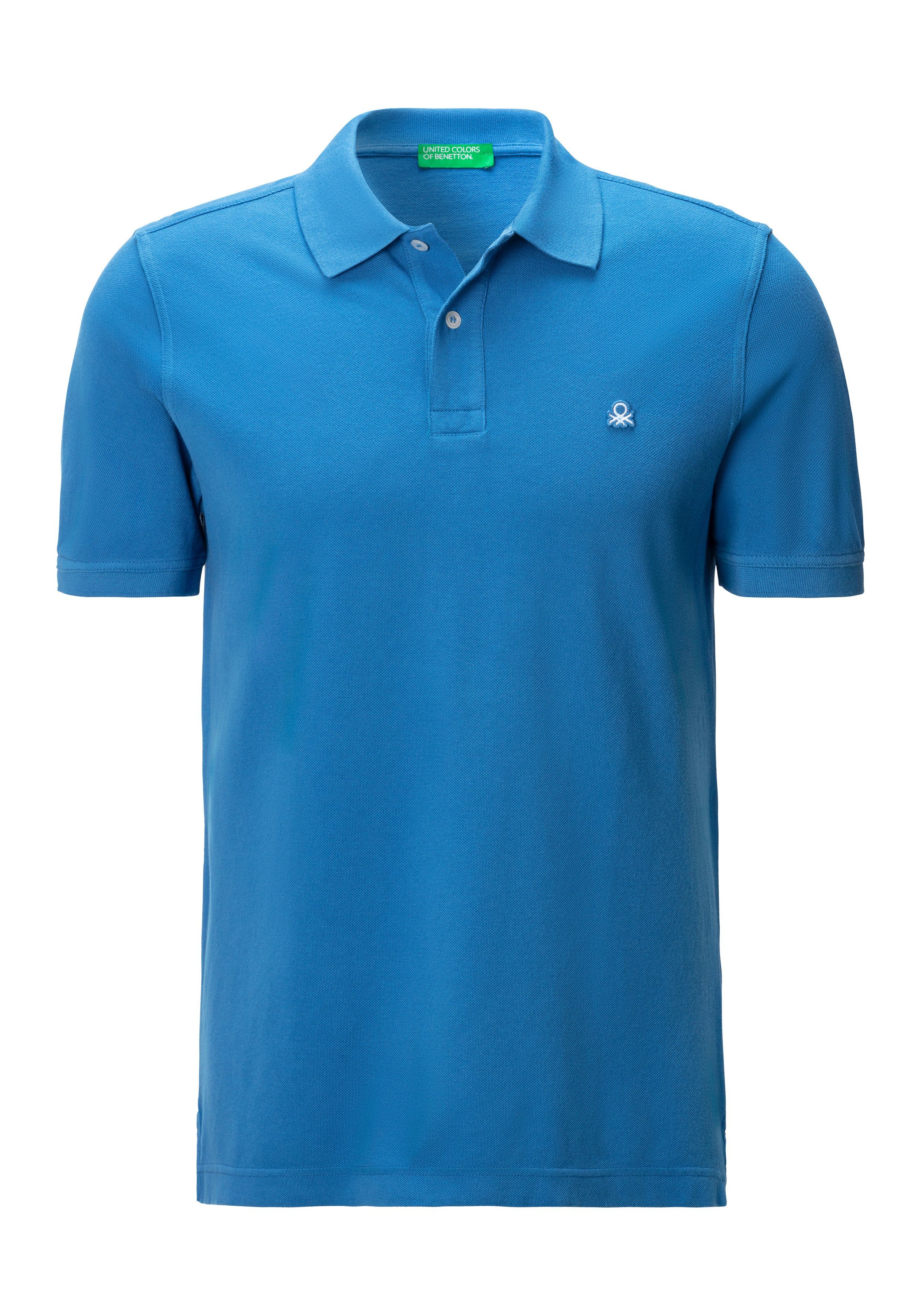 United Colors of Benetton Poloshirt met logo op borsthoogte