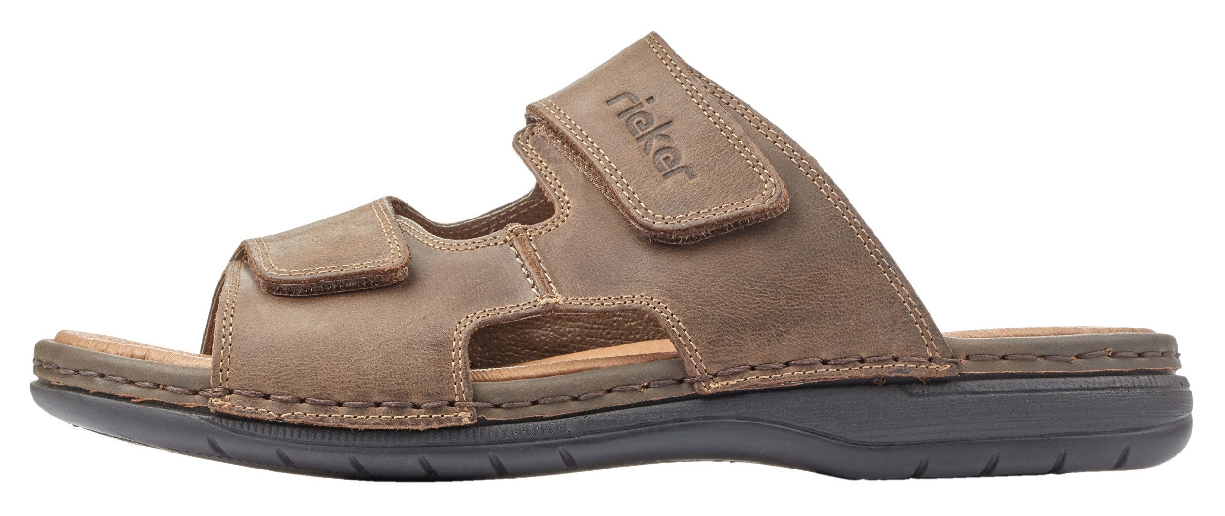 Rieker Slippers , zomerschoen, strandschoen, huisschoen met zachte binnenzool