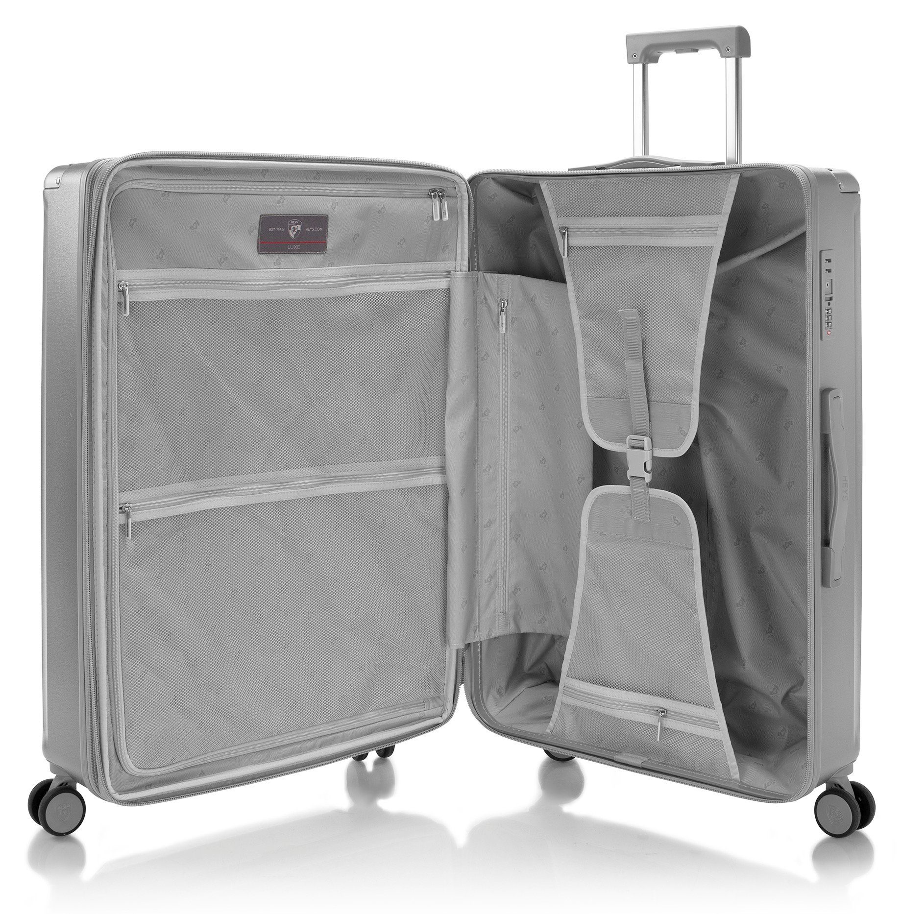 Heys Hardshell-trolley Luxe, in verschillende kleuren en maten Heys x Joachim Llambi harde koffer volumevergroting