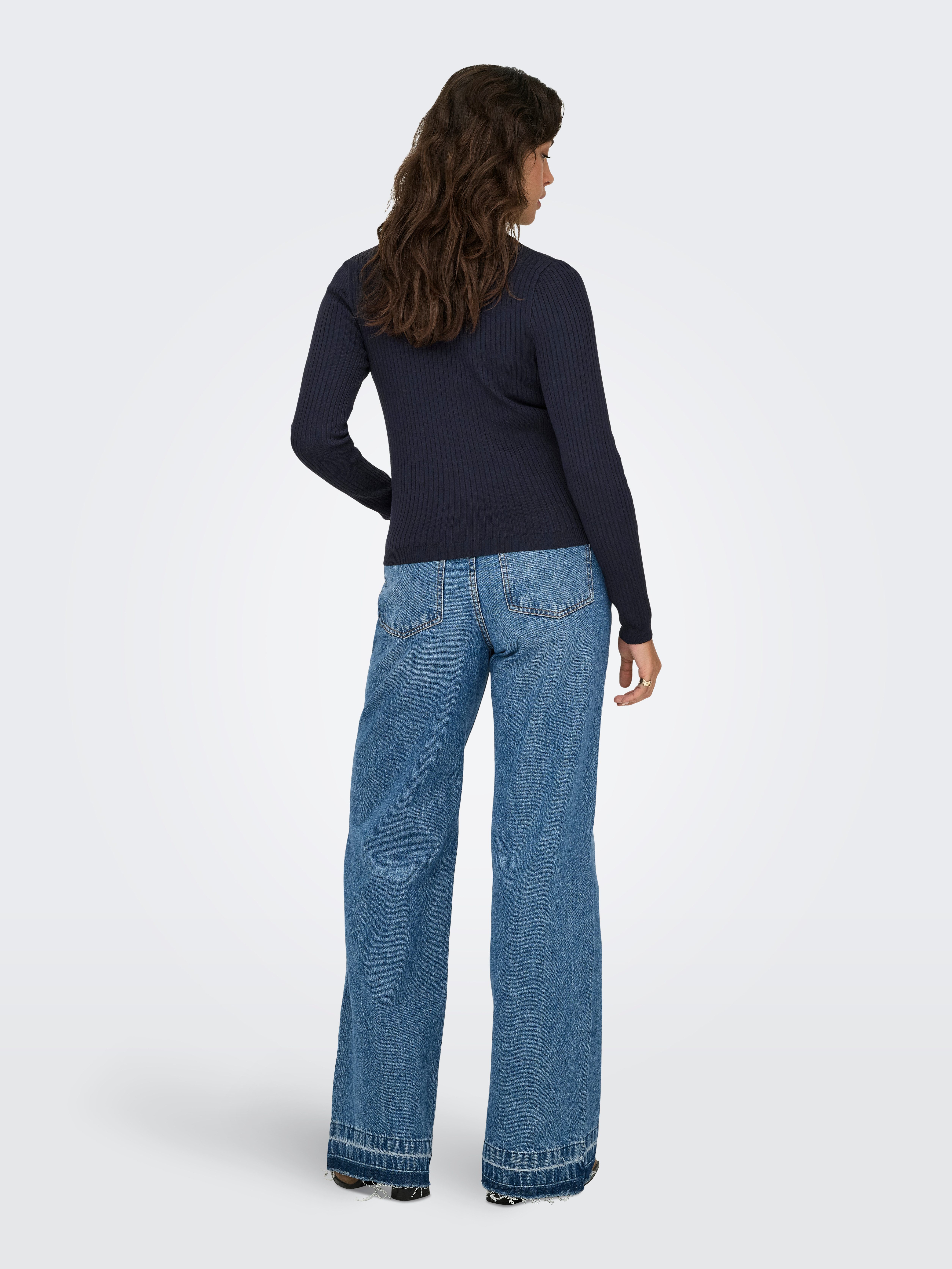 Only Trui met polokraag ONLKAYA LS POLO PULLOVER EX KNT