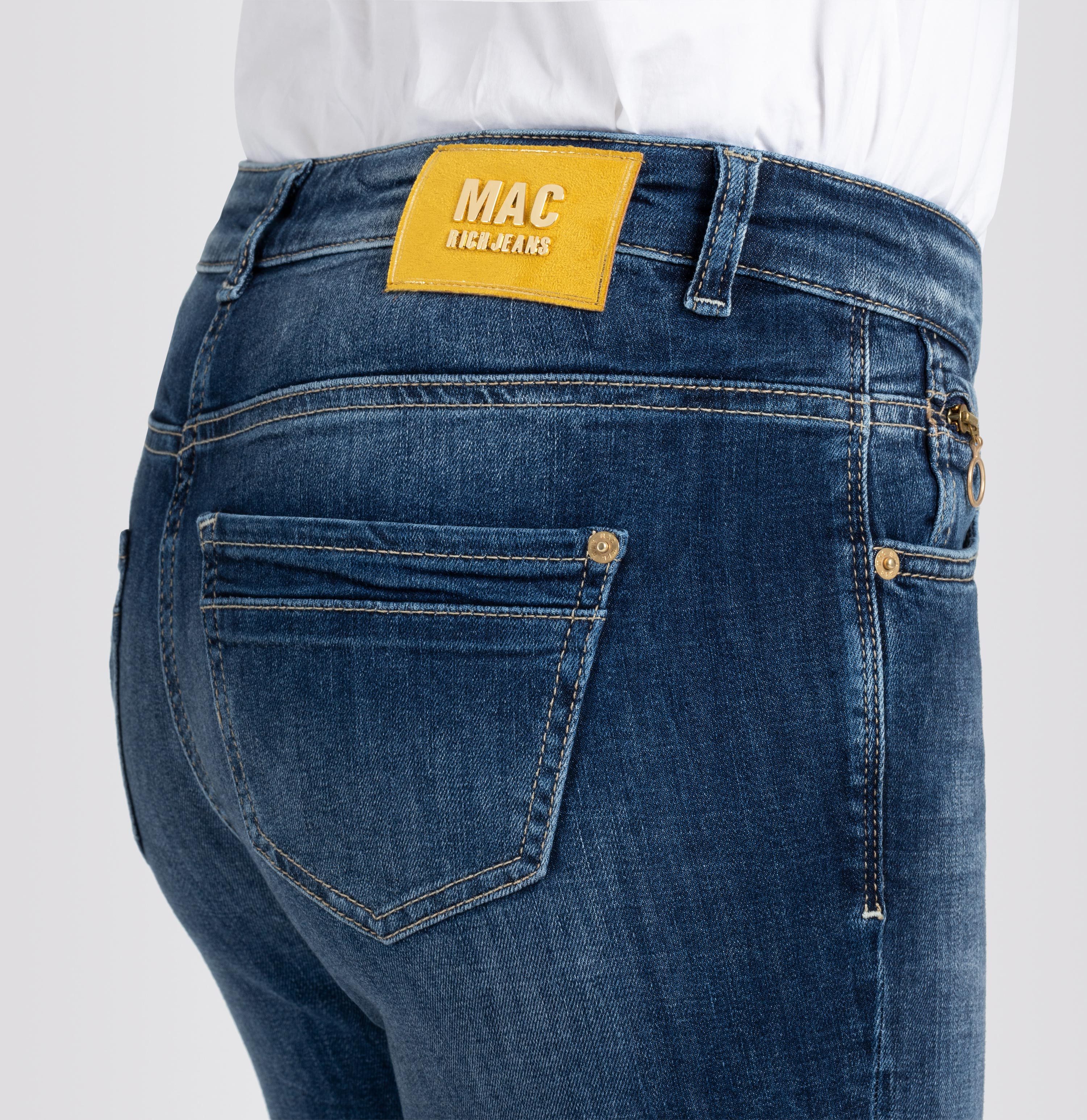 MAC Ankle jeans Rich-slim chic Met bijzonder kleingeldzakje