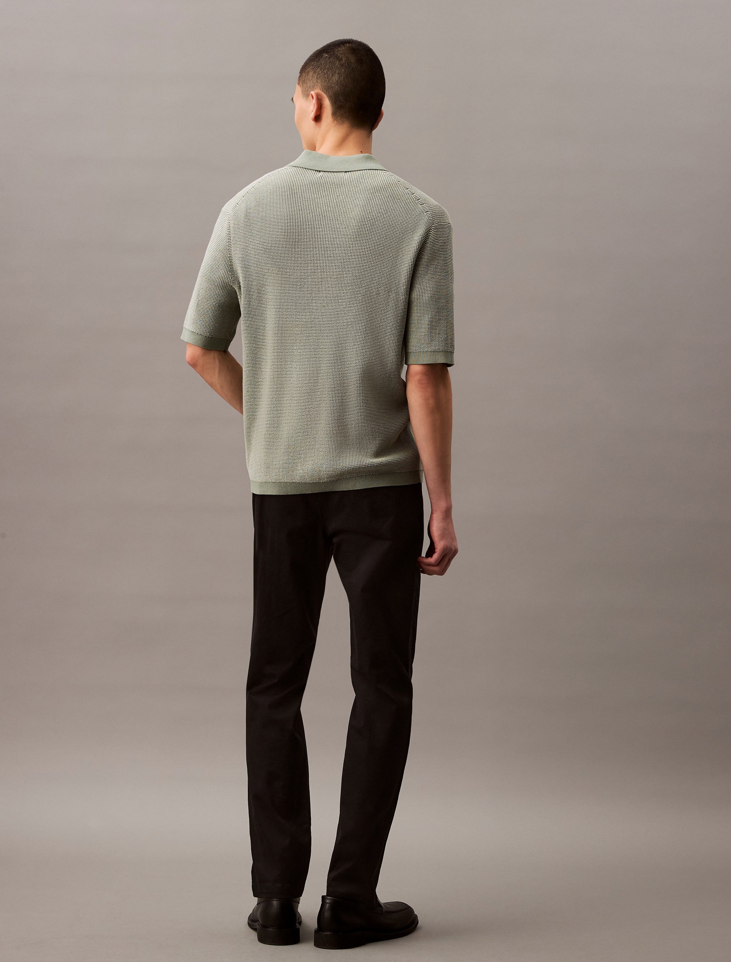 Calvin Klein Stoffen broek SLM CTTN STRTCH CHN