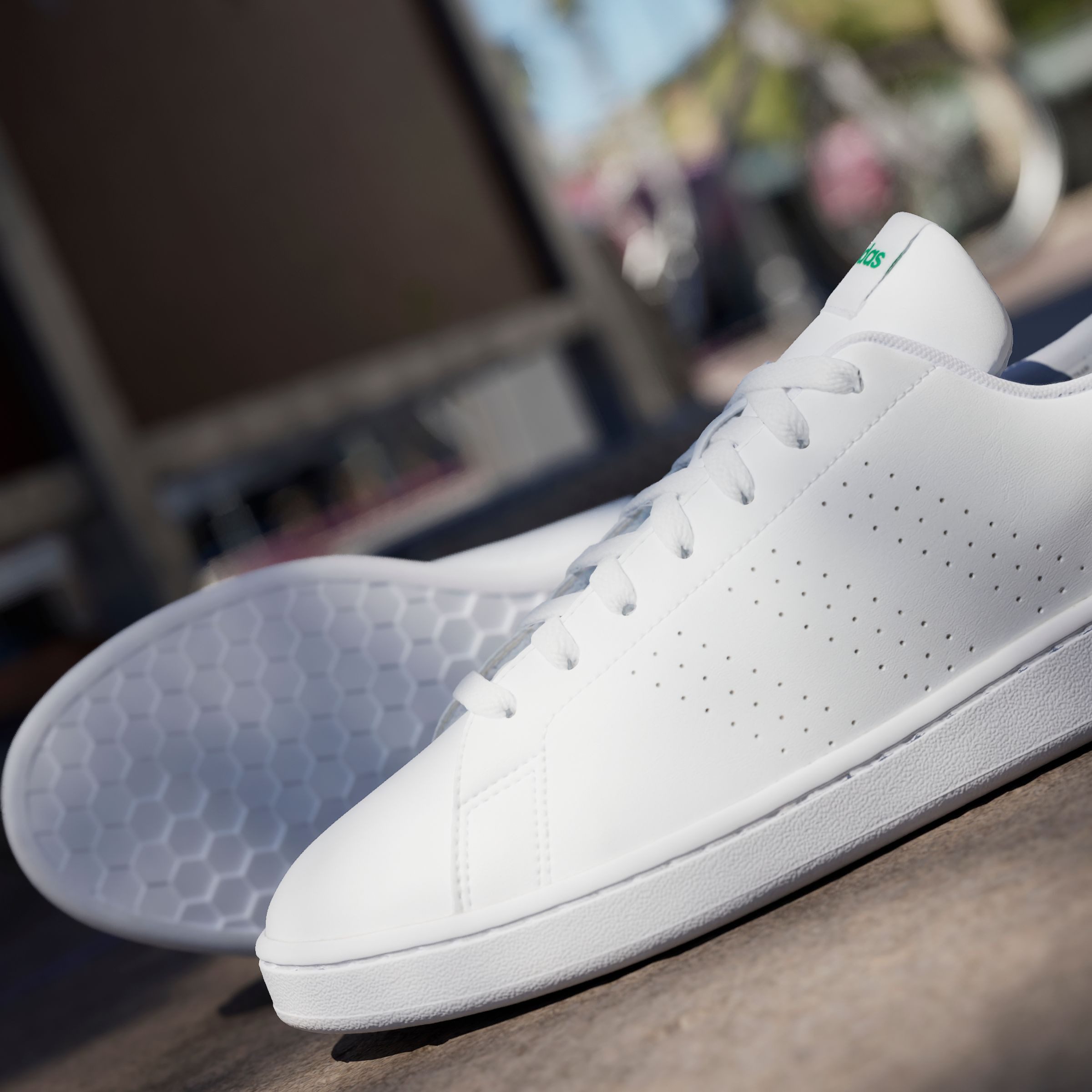adidas Sportswear Sneakers ADVANTAGE Ontwerp in de sporen van de adidas Stan Smith