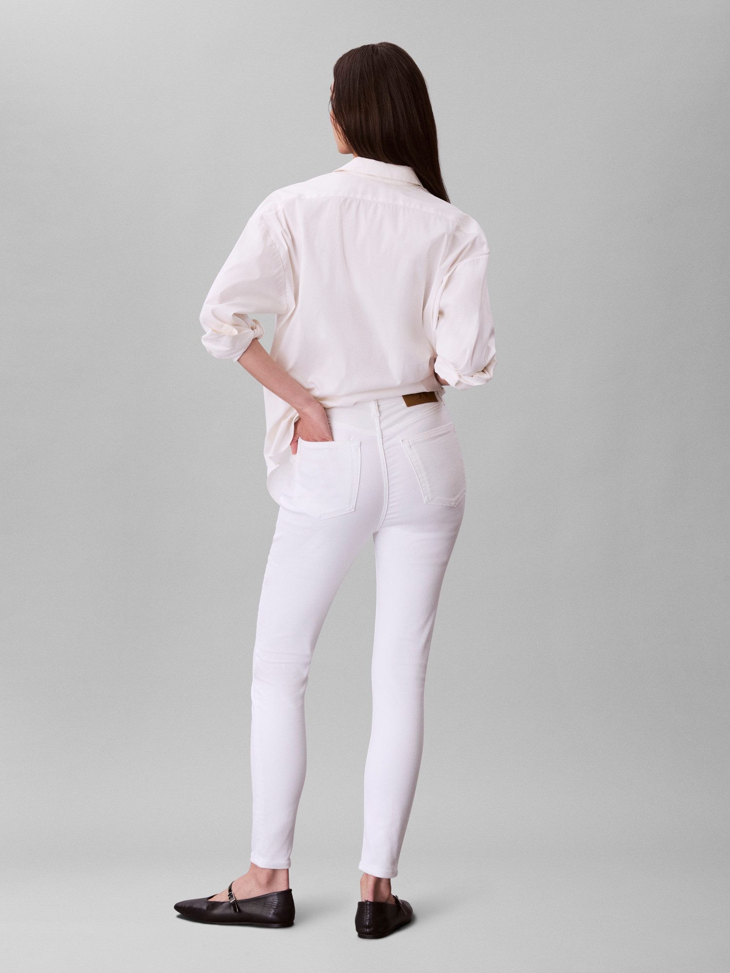Calvin Klein Skinny fit jeans HGH RS SKNNY ANKL JN