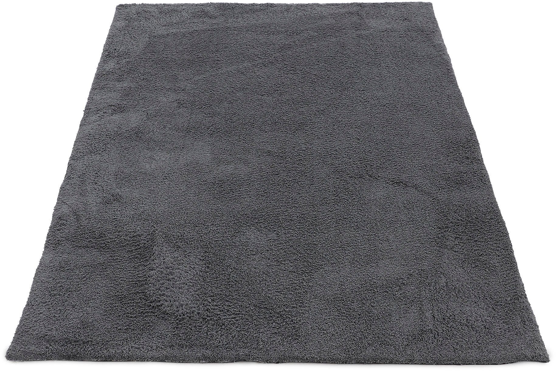 carpetfine Hoogpolig vloerkleed Silky Shaggy, langharig, effen, bijzonder zacht, handgemaakt