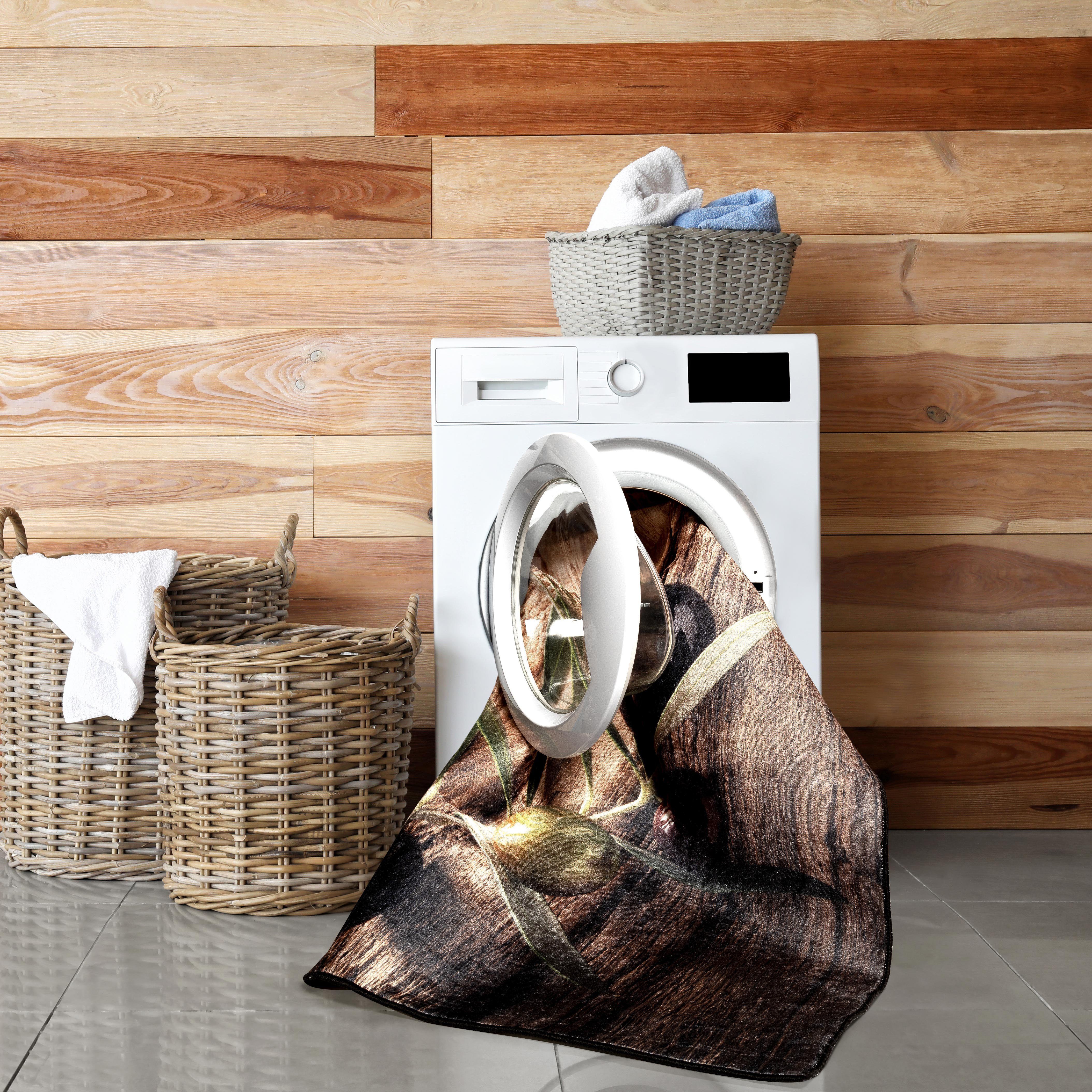 Sehrazat Vloerkleed Kitchen 3070 wasbaar, vlakweefsel, loper, antislip, korte pool, onderhoudsvriendelijk