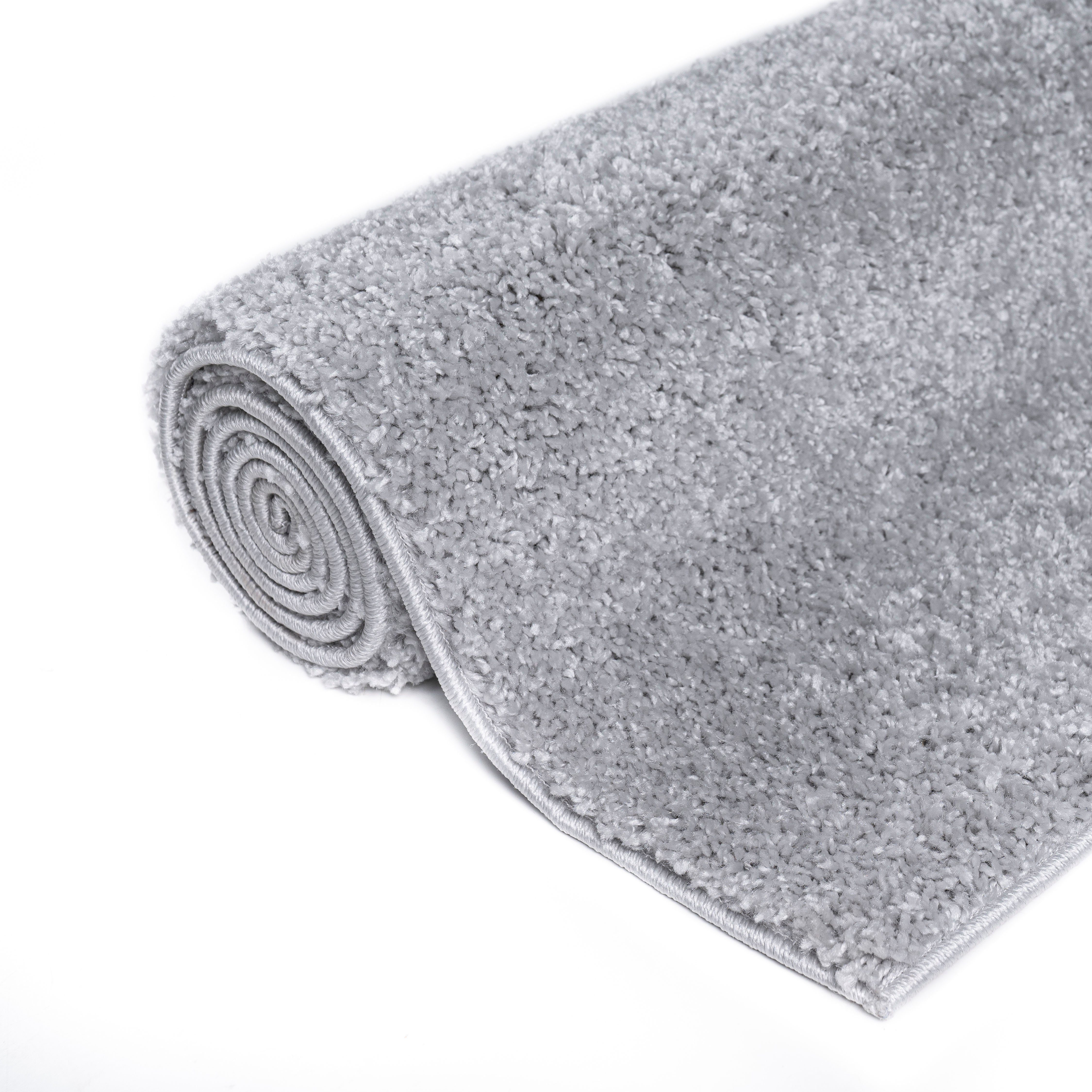 Bruno Banani Hoogpolig vloerkleed Shaggy Soft geweven, uni kleuren, bijzonder zacht en knuffelig, klantenfavoriet