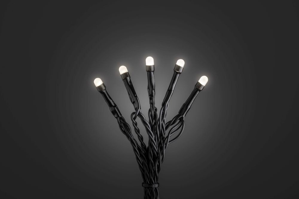 KONSTSMIDE Led-lichtsnoer Kerstversiering buiten gevroren, 80 warmwitte diodes