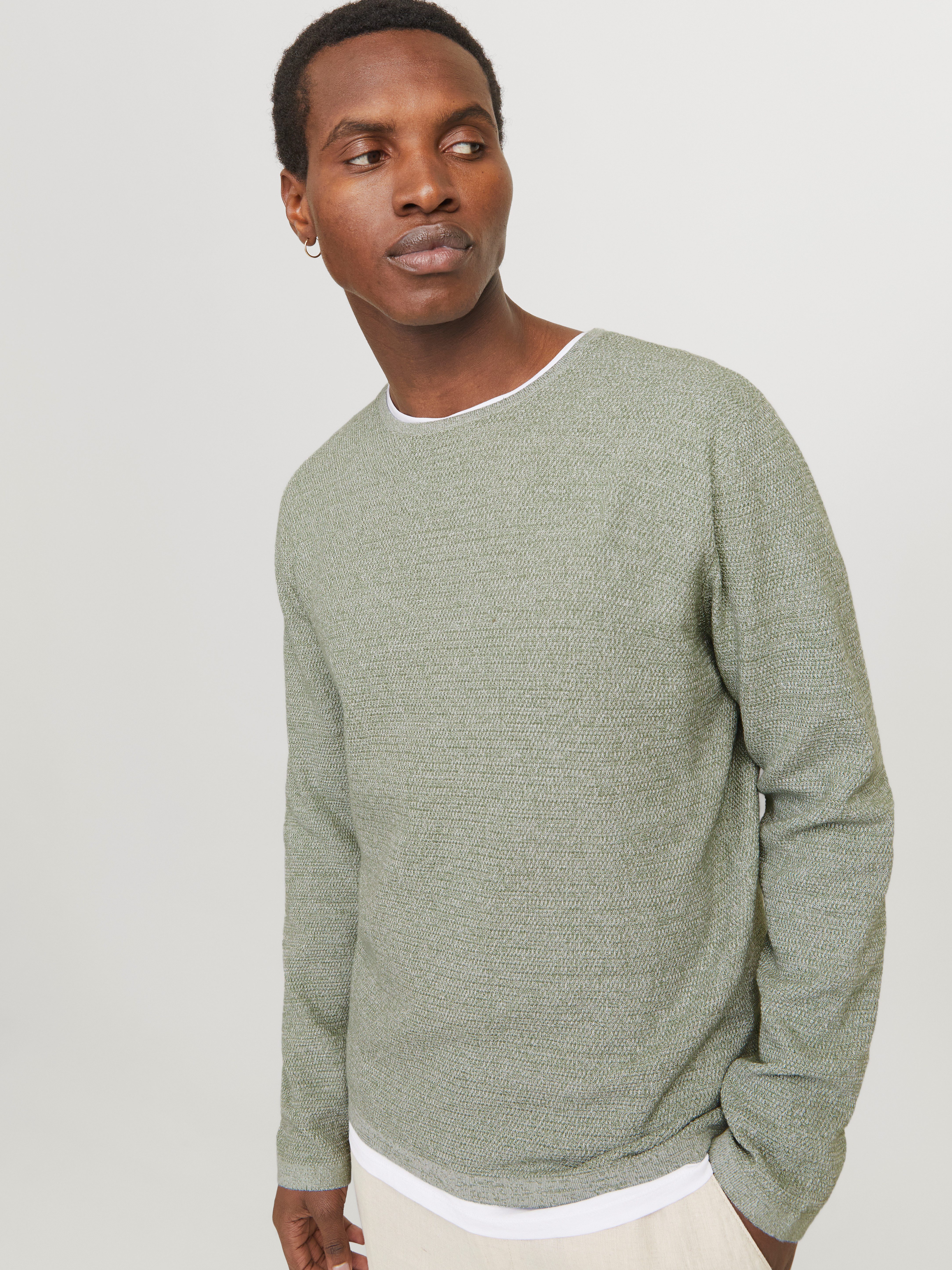 Jack & Jones Trui met ronde hals JJEGEORGE KNIT CREW NECK NOOS