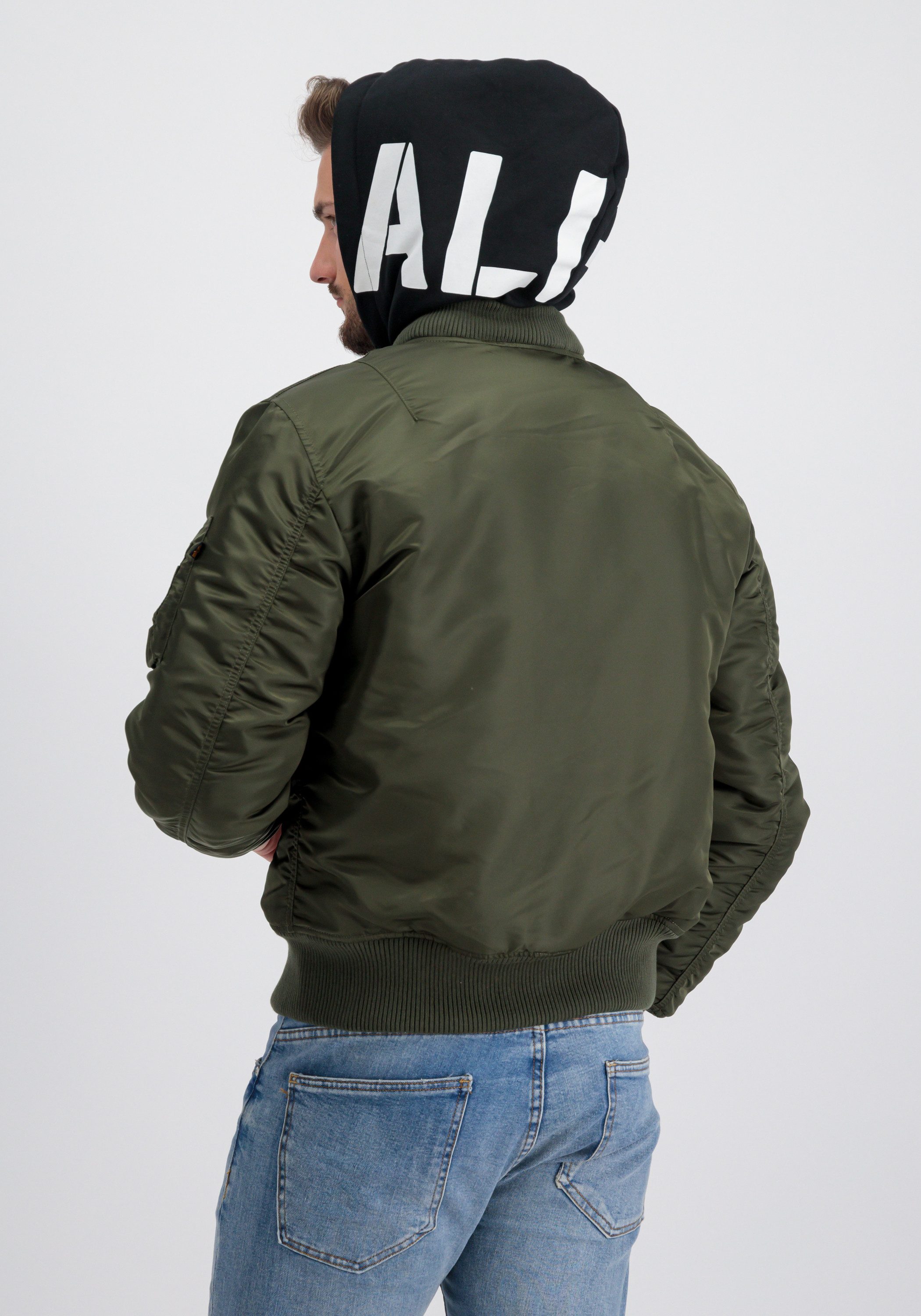 Alpha Industries Bomberjack Alpha Industries Men - Bomber Jackets MA-1 Zip Hood Print