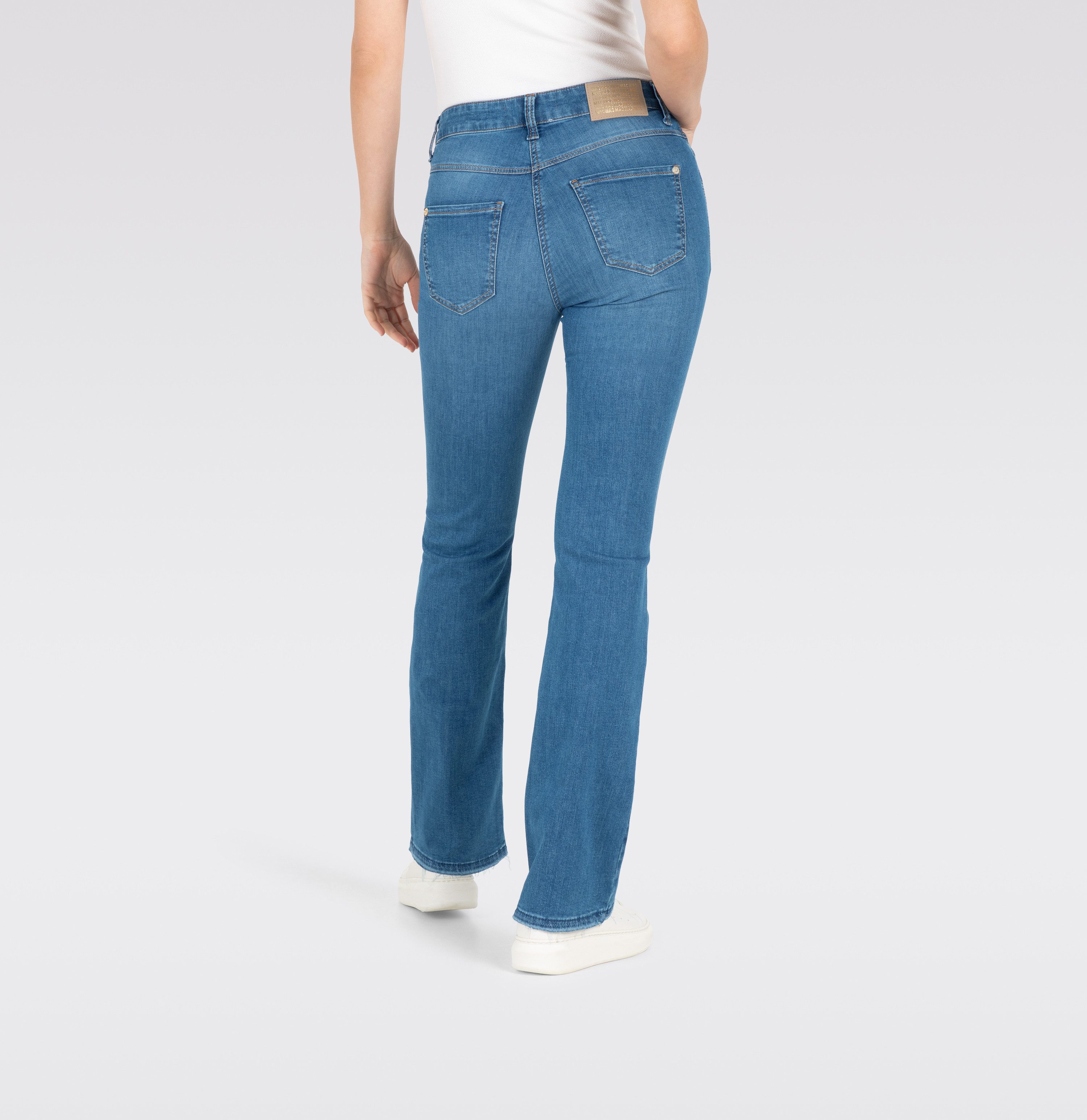 MAC Bootcut jeans Boot Modieus uitlopende zoom