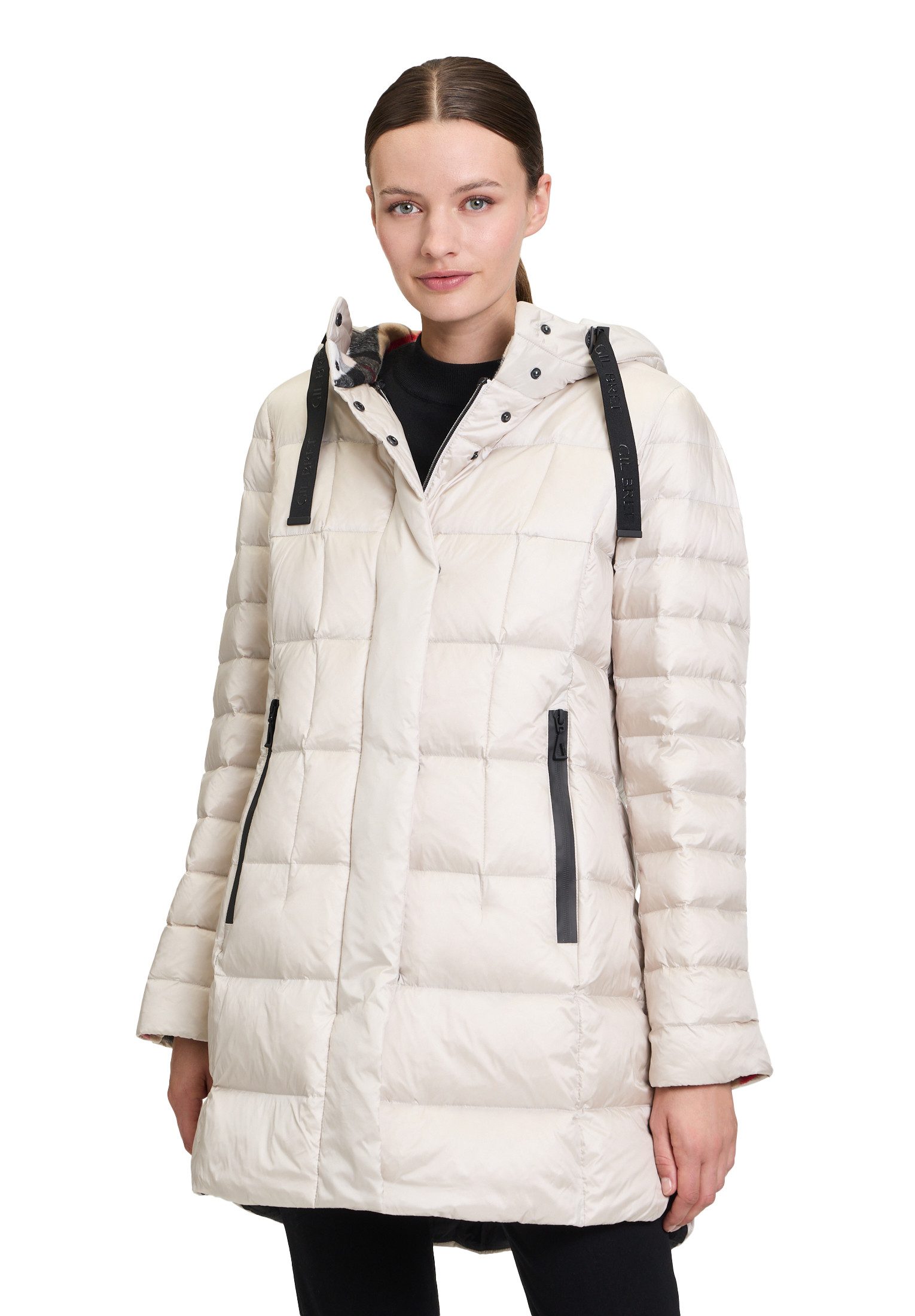 Gil Bret Winterjack gequilt met capuchon