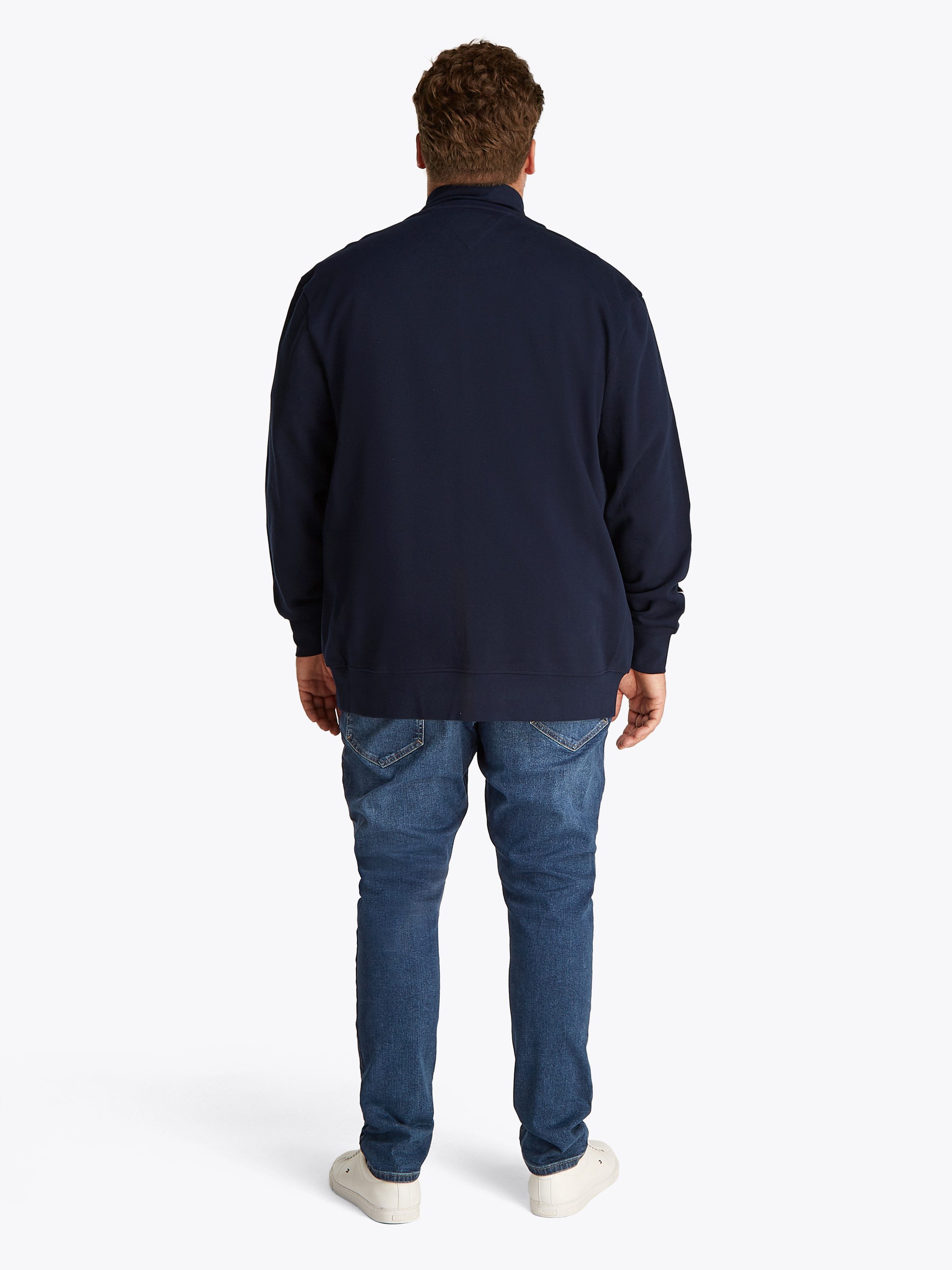 Tommy Hilfiger Sweatvest BT-GLOBAL STRIPE STAND COLLAR-B