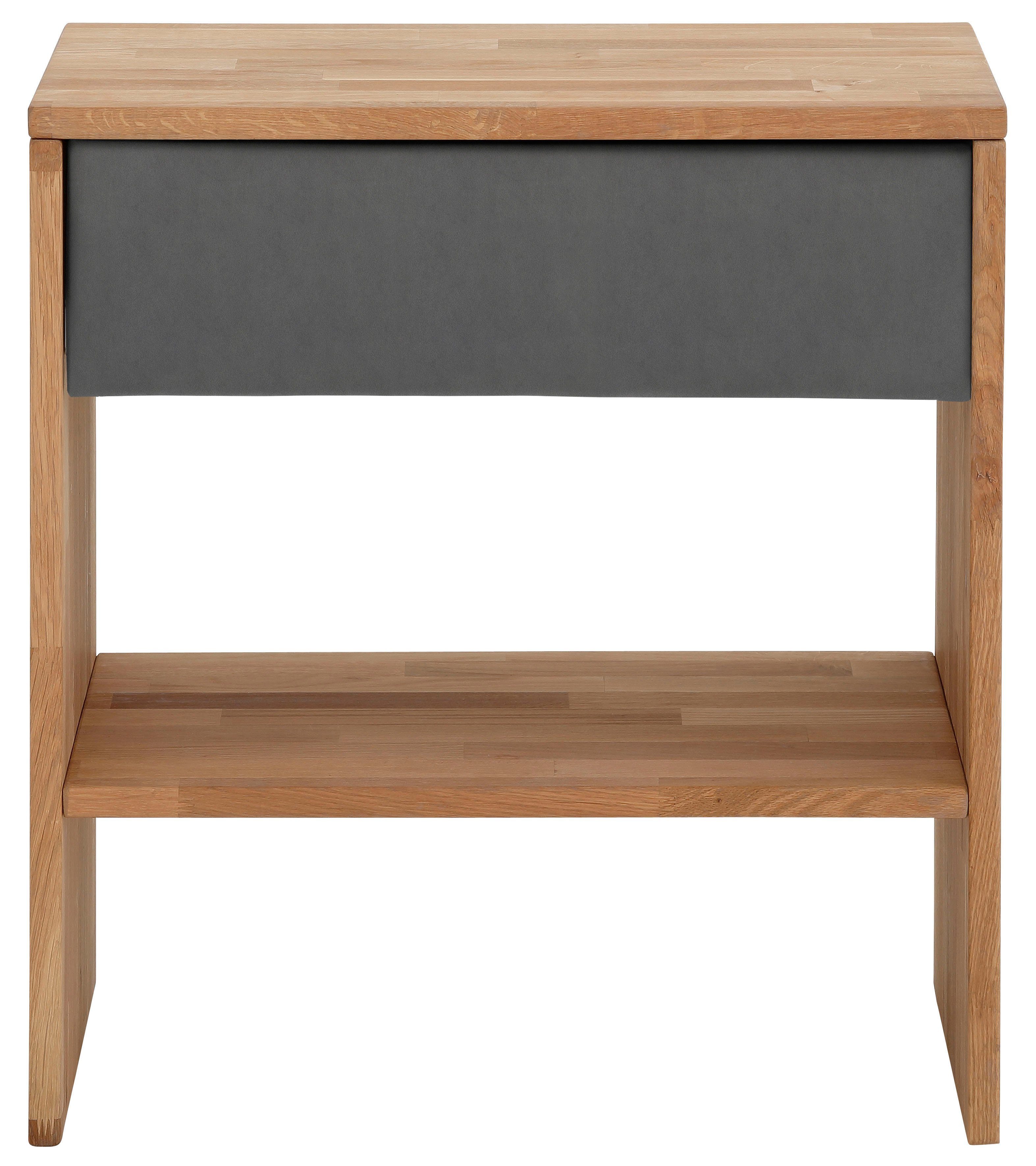 Home affaire Nachtkastje Cavan passend bij de boxspring-serie cavan nachtkastjes maat Luxe-microvezel vintage beige