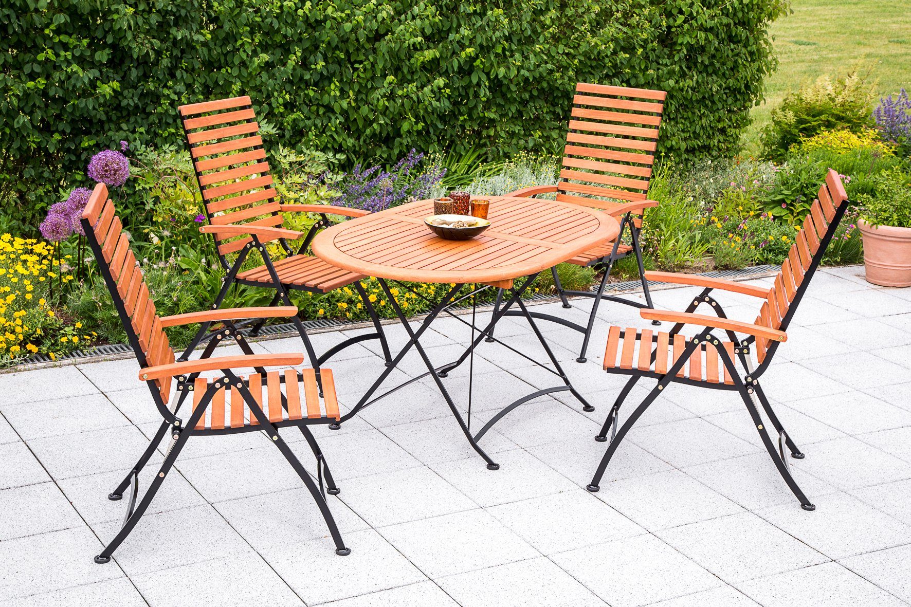 MERXX Tuin-eethoek Kasteeltuin tuinsets bruin