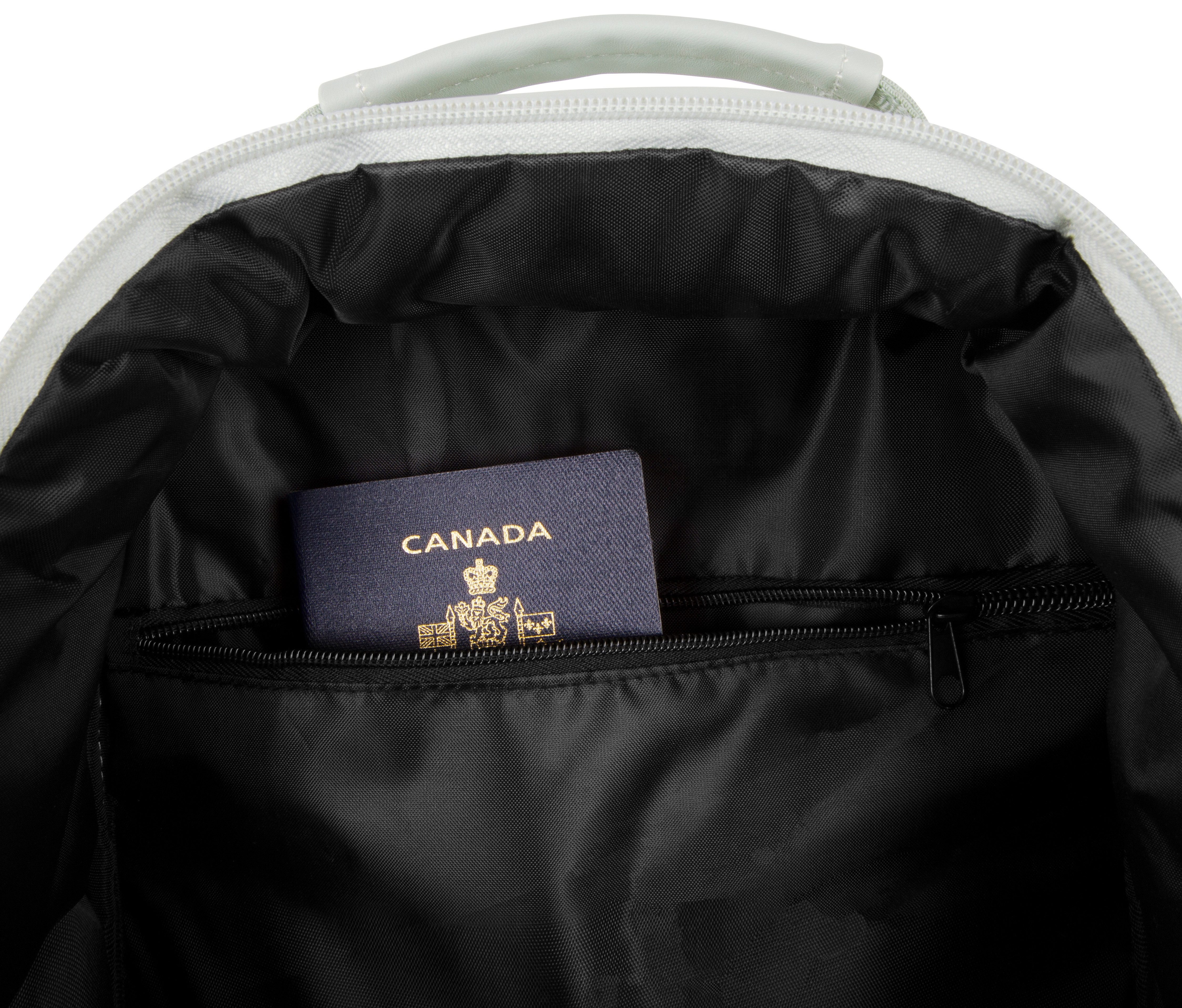Heys Rugzak The Puffer Backpack Trolley-opzet-sleeve