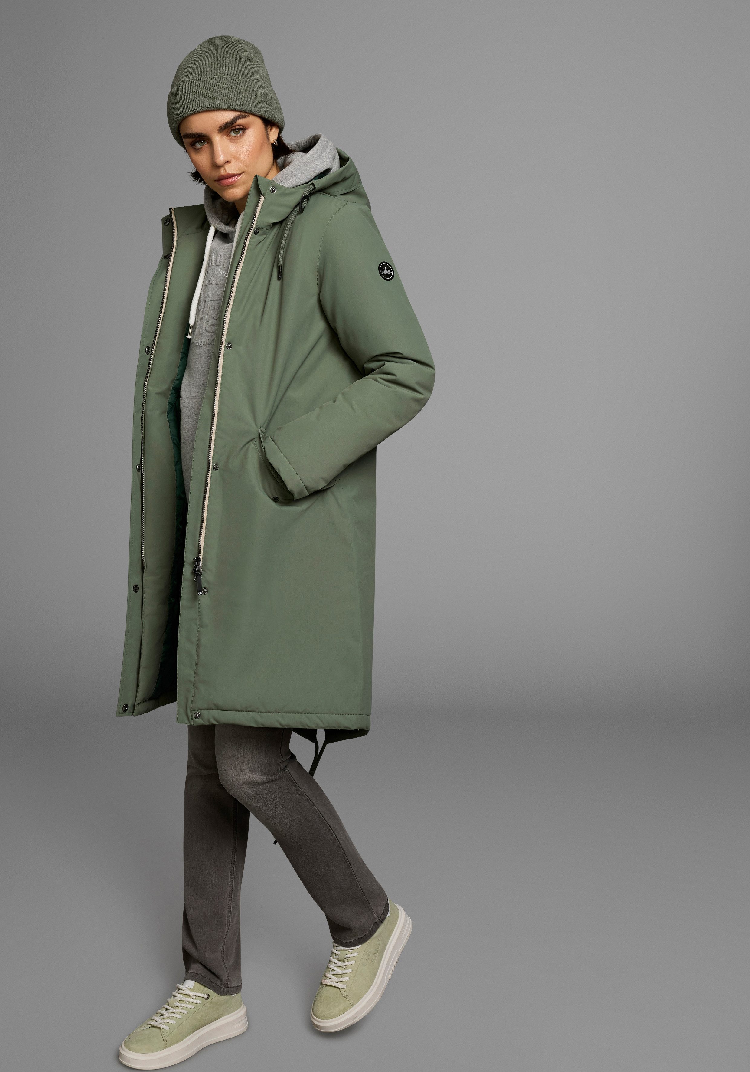 Polarino Parka Ademend, winddicht, waterdicht