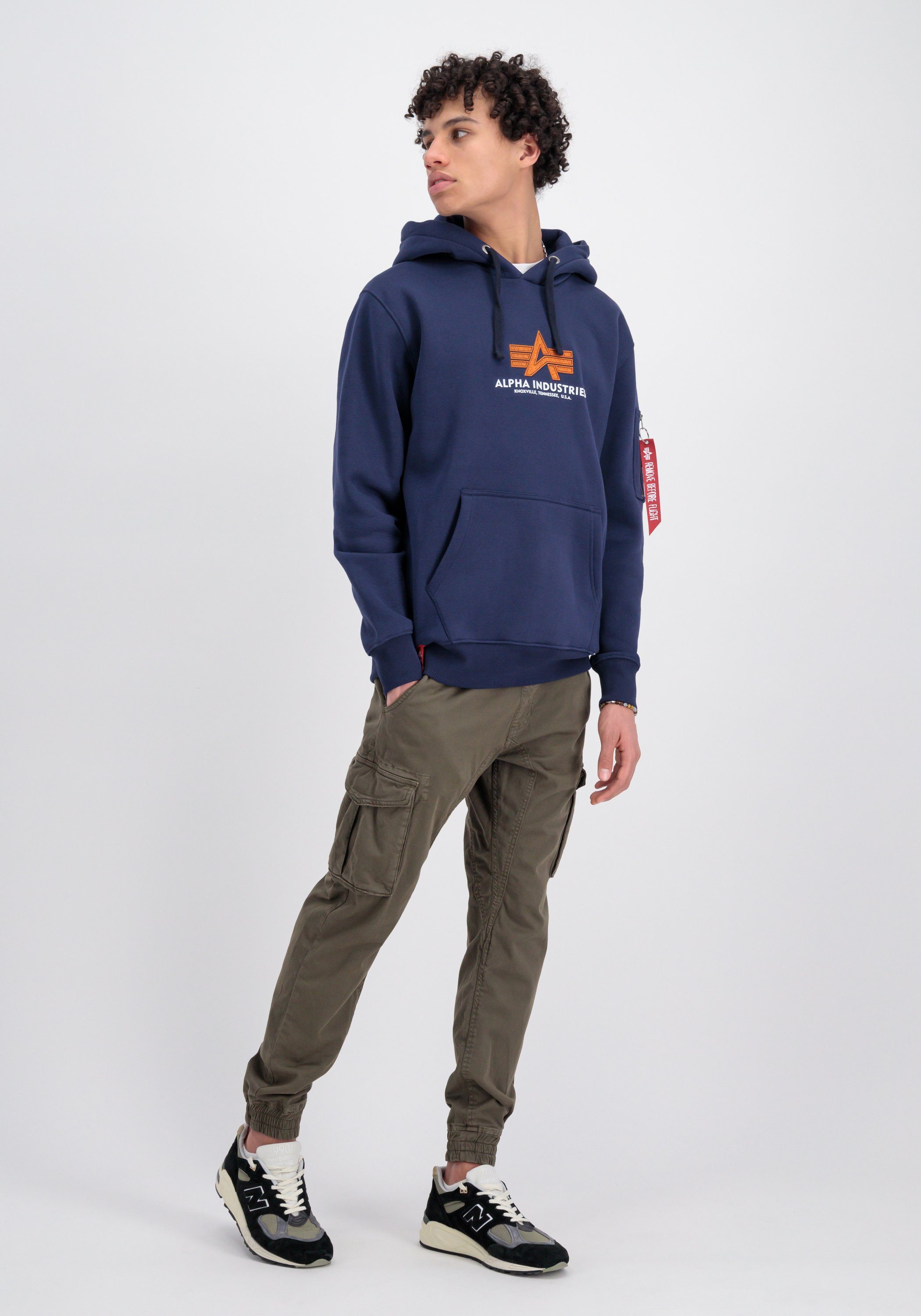 Alpha Industries Hoodie Alpha Industries Men - Hoodies Basic Hoodie Rubber