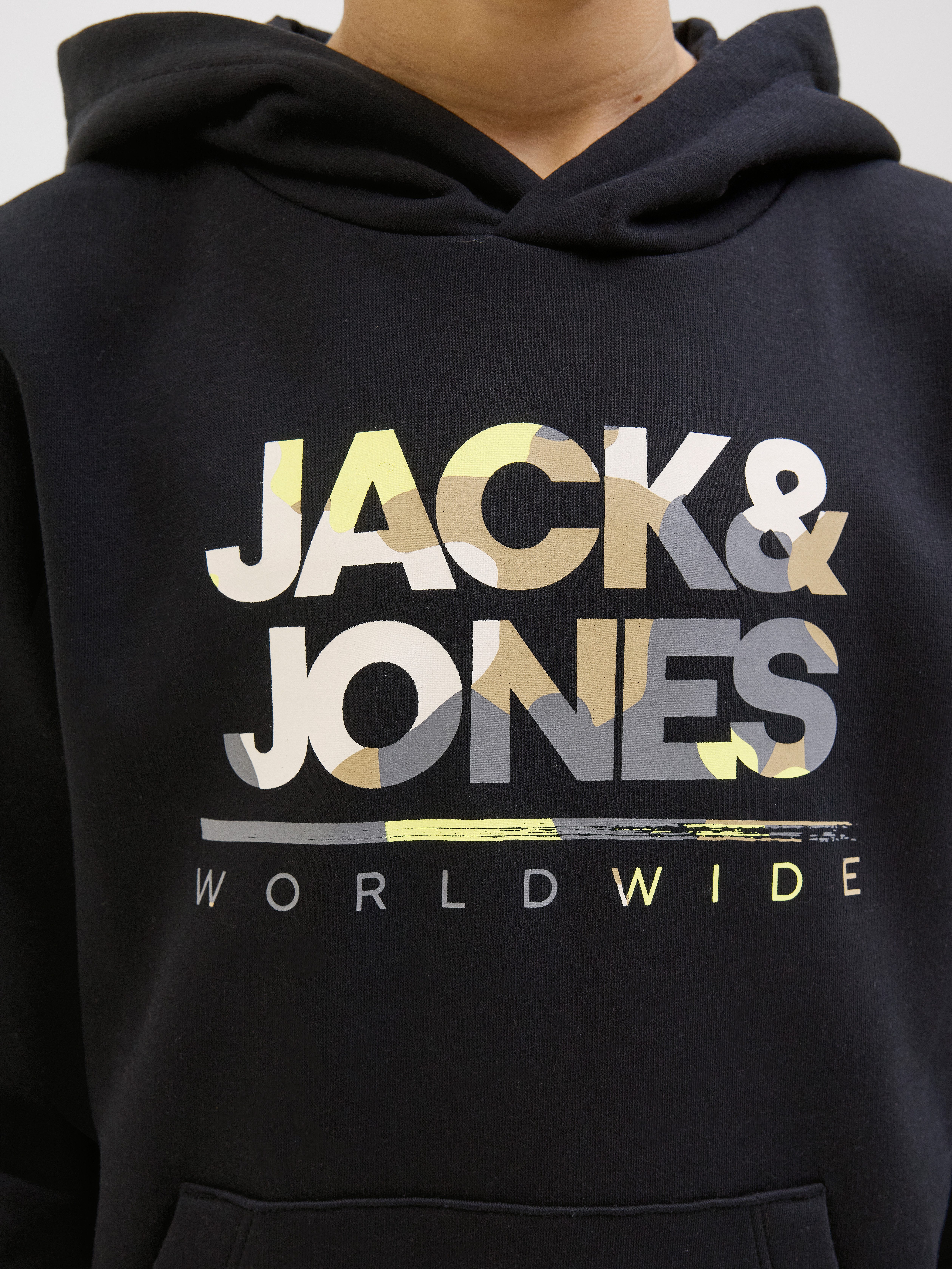 Jack & Jones Junior Hoodie JJLUKE SWEAT HOOD JNR