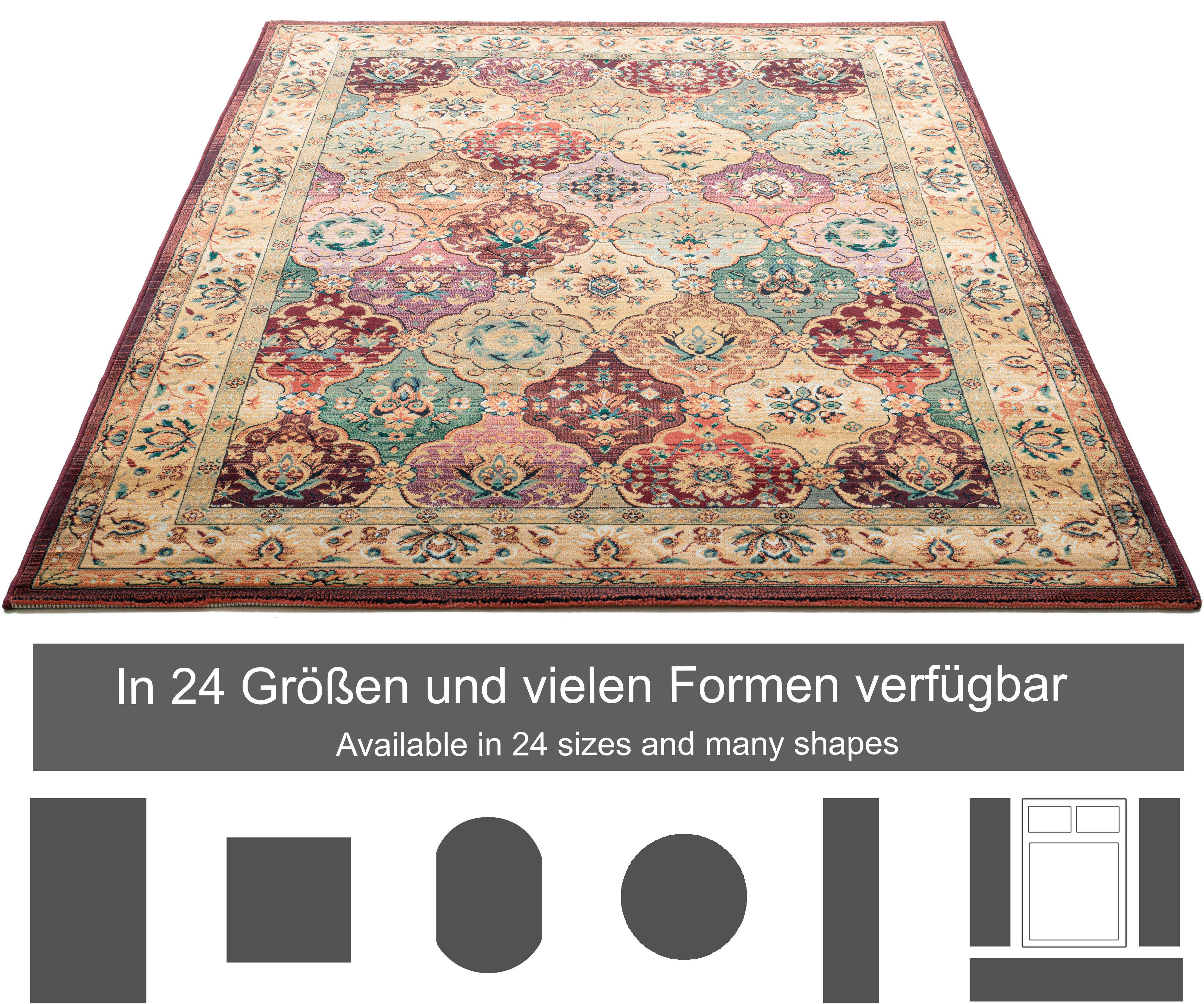 THEKO Vloerkleed Gabiro 208 Oriënt-look, ideaal in de woonkamer & slaapkamer