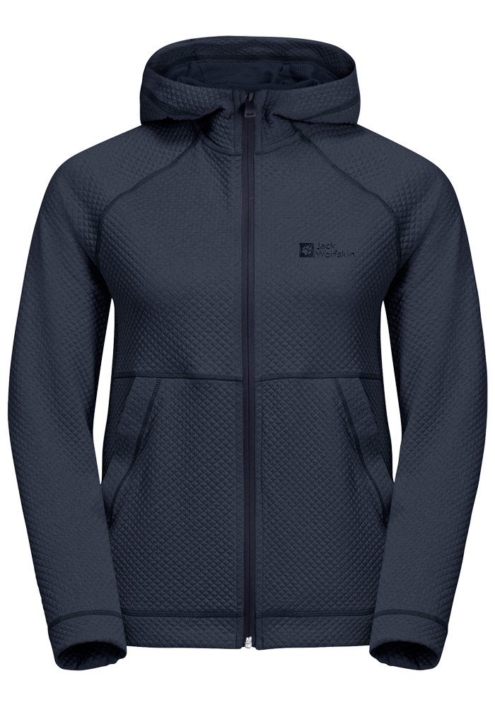 Jack Wolfskin Fleecejack met capuchon FERNWEH HOODED JKT W
