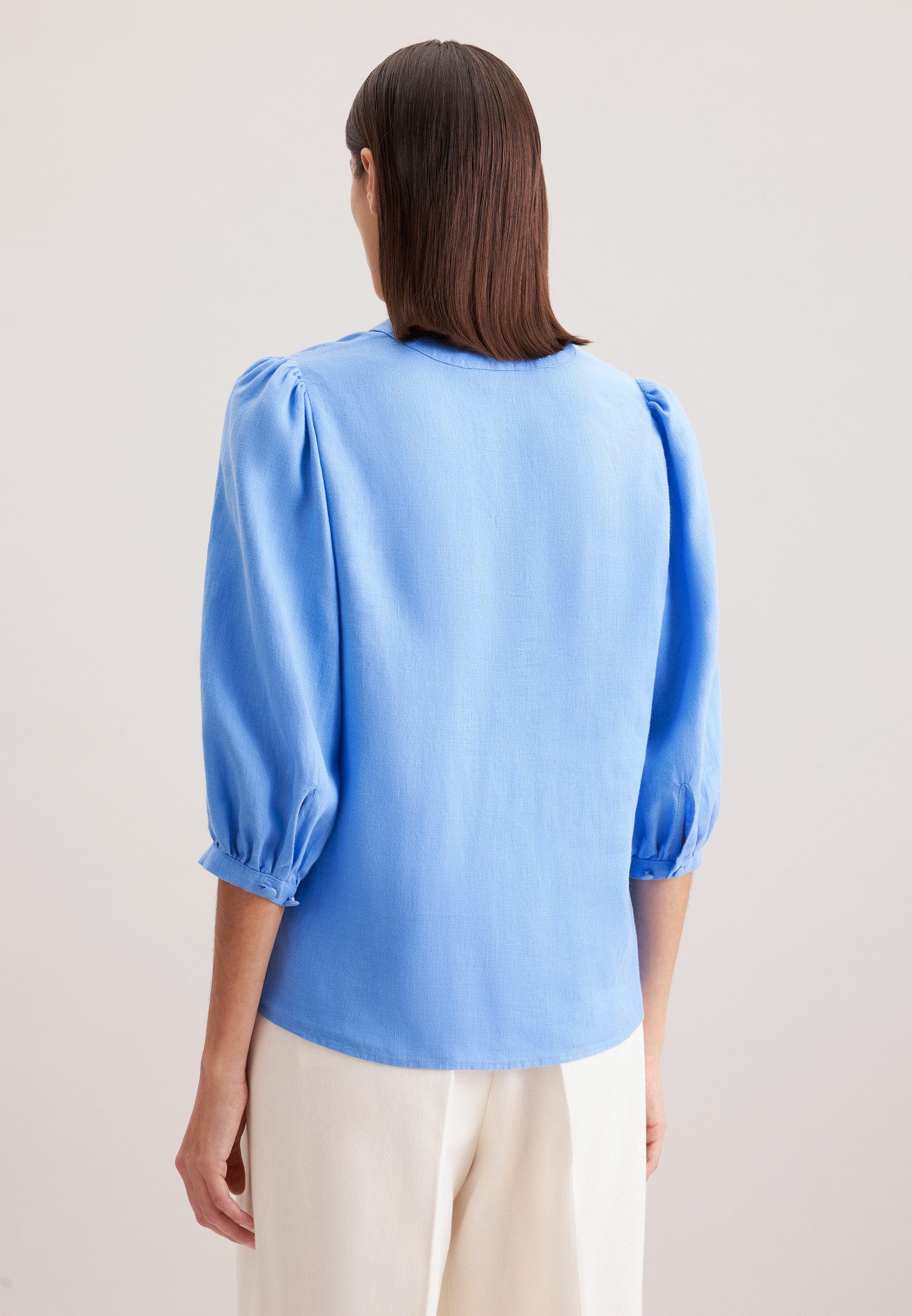 seidensticker Klassieke blouse Zwarte roos