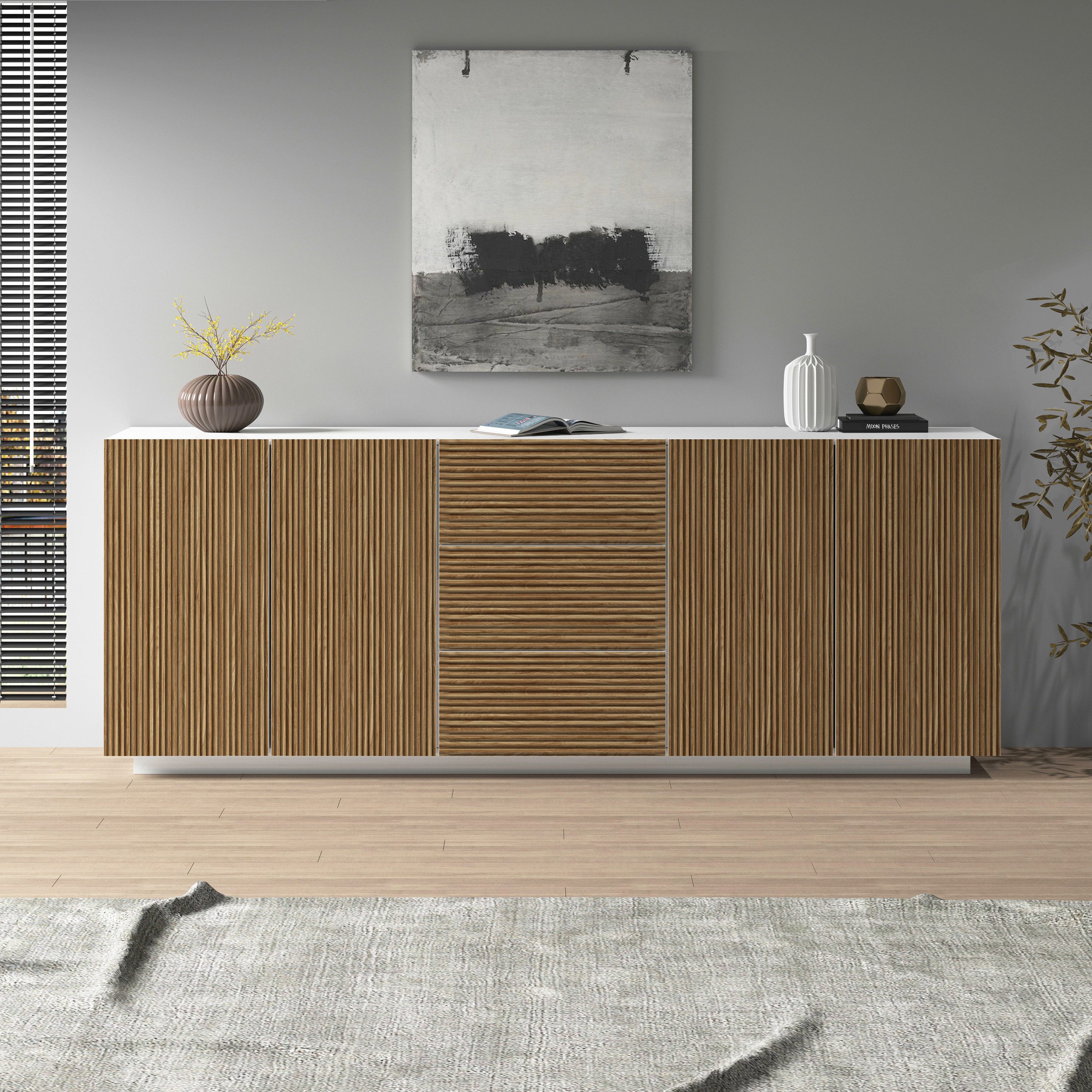 INOSIGN Dressoir Vega Sideboard,Kommode,220 cm