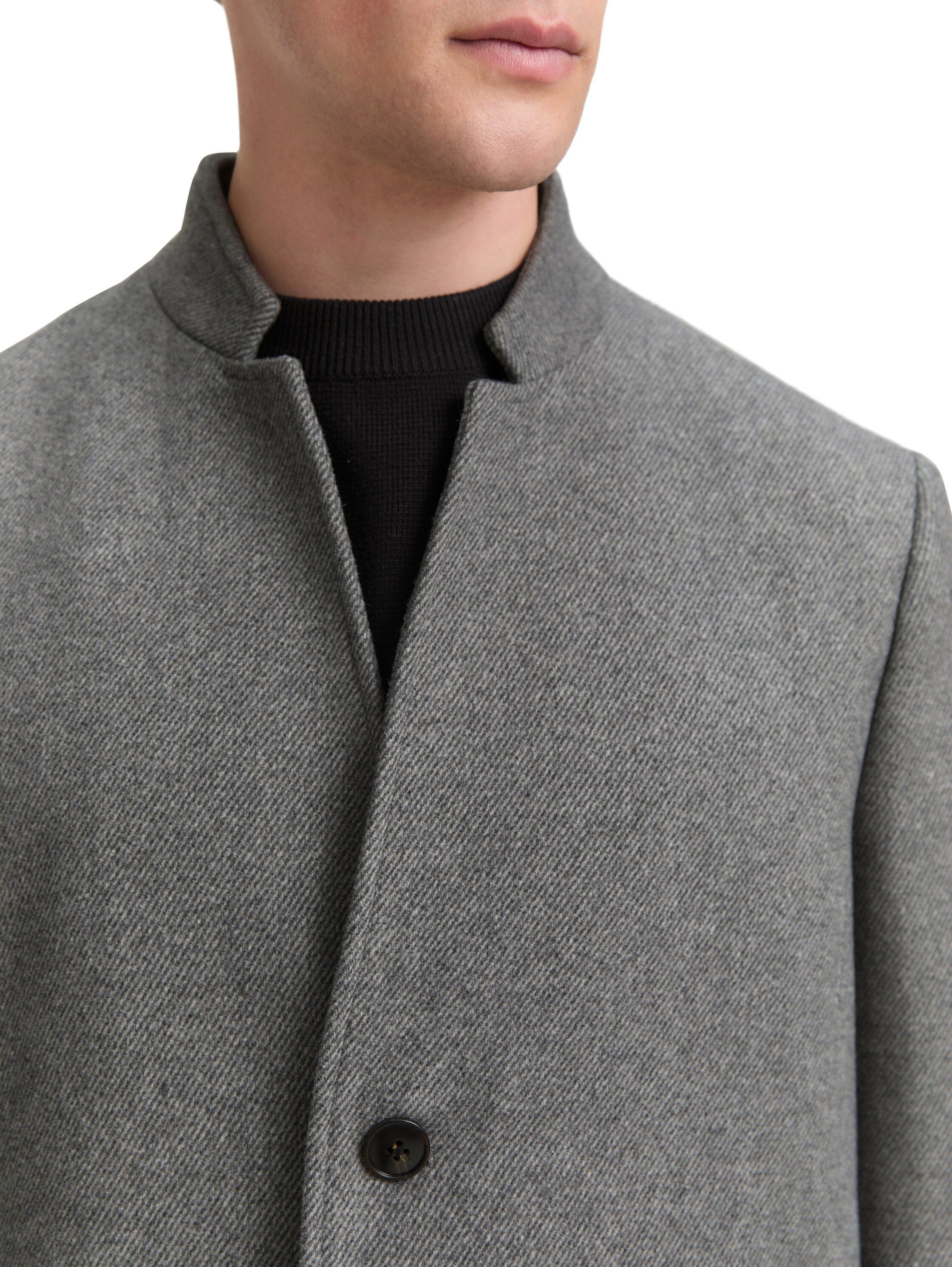 Tom Tailor Denim Wollen jack met opstaande kraag