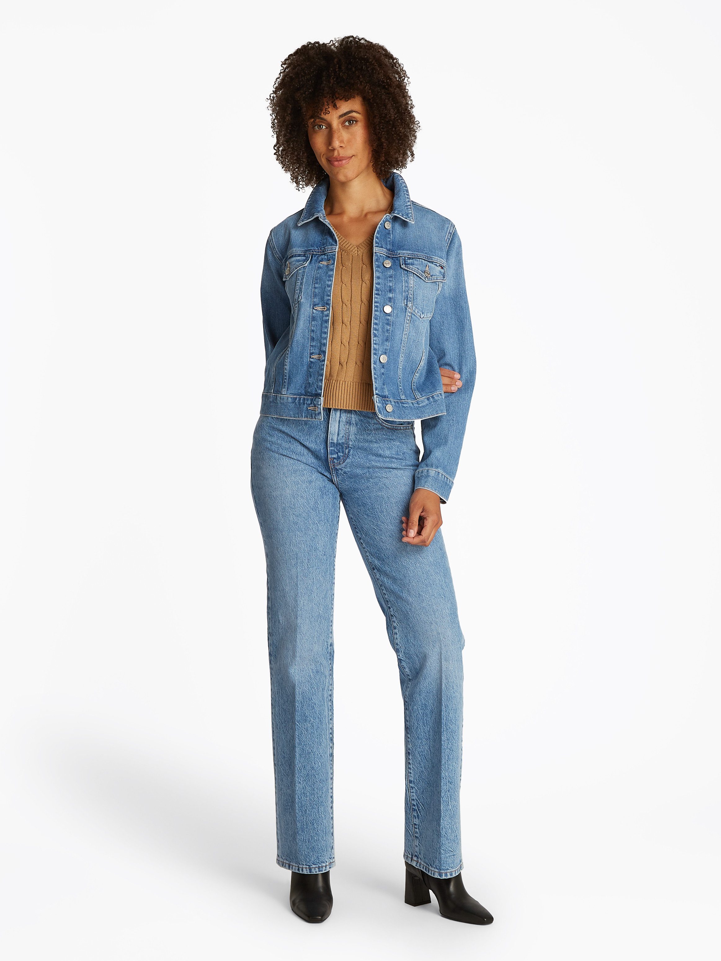 Tommy Hilfiger Jeansjack DNM SLIM JACKET UMA
